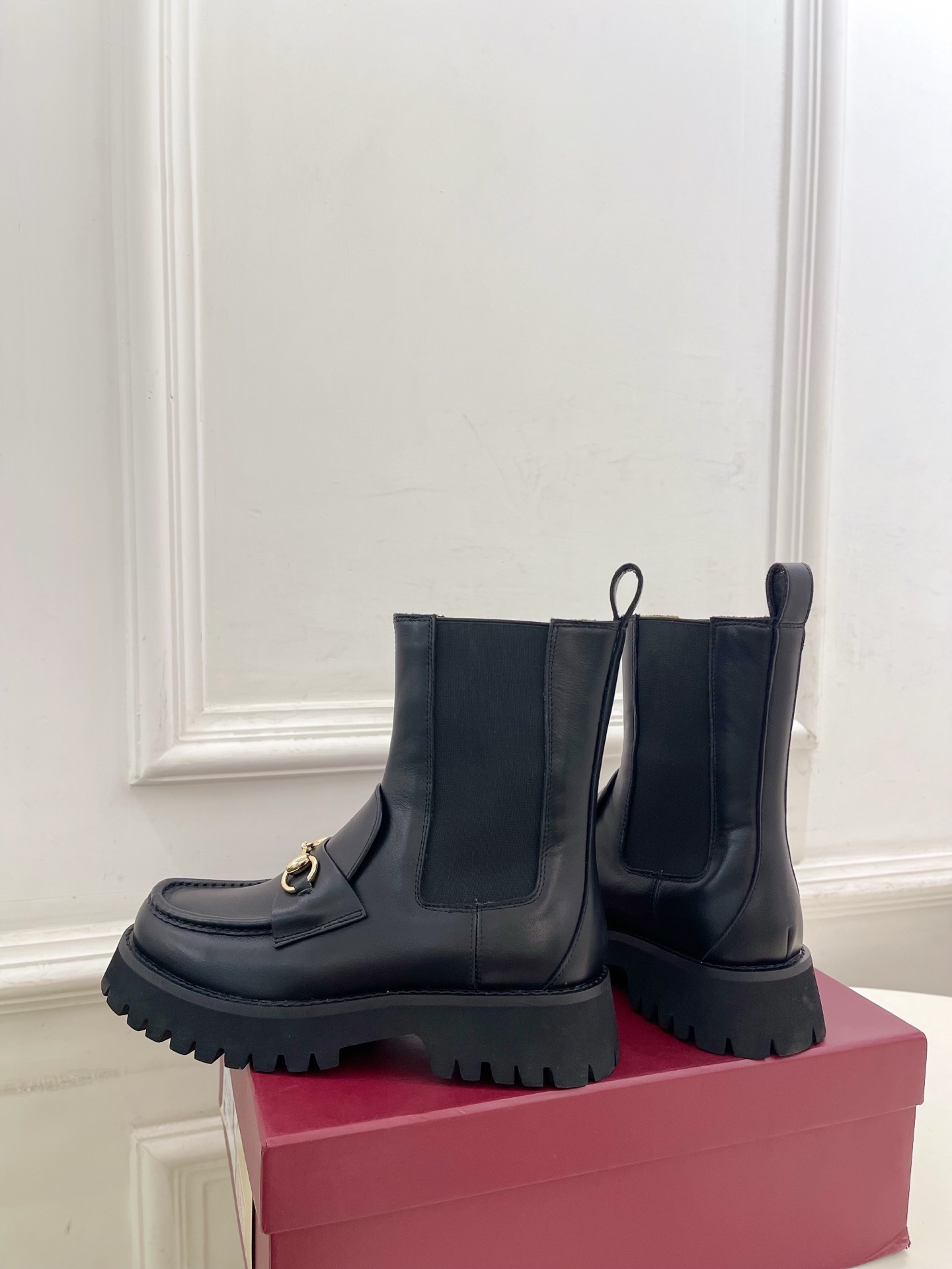 Gucci | 古驰 25𝐬𝐬 ⭐️2025 G家秋冬新品 走秀款 经典马衔扣切尔西短靴 主打系列终于面
