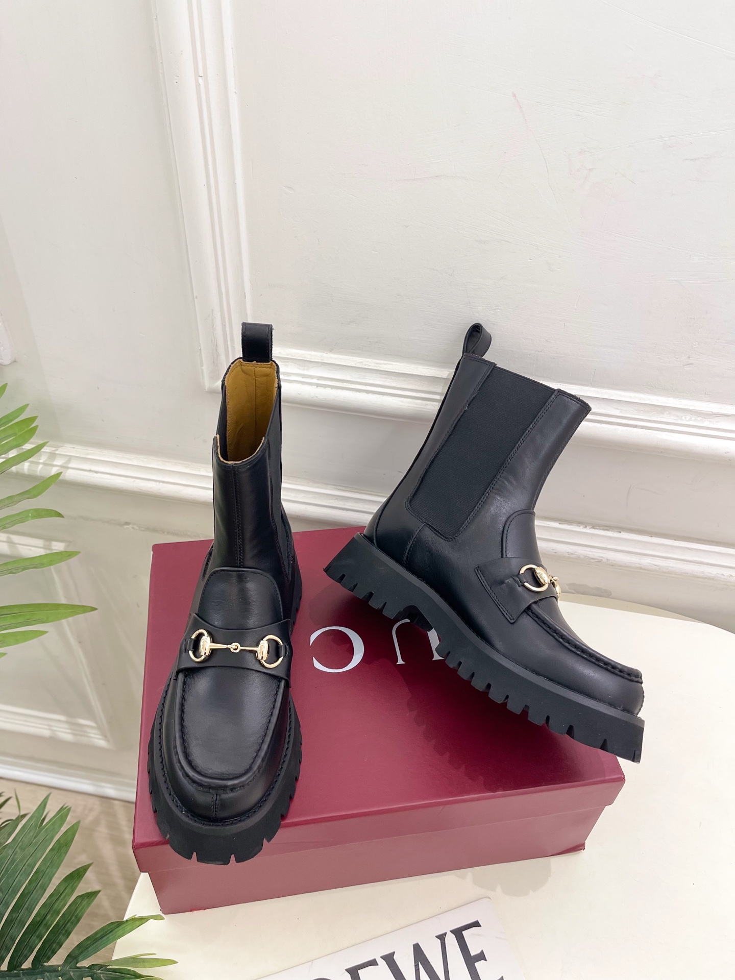Gucci | 古驰 25𝐬𝐬 ⭐️2025 G家秋冬新品 走秀款 经典马衔扣切尔西短靴 主打系列终于面