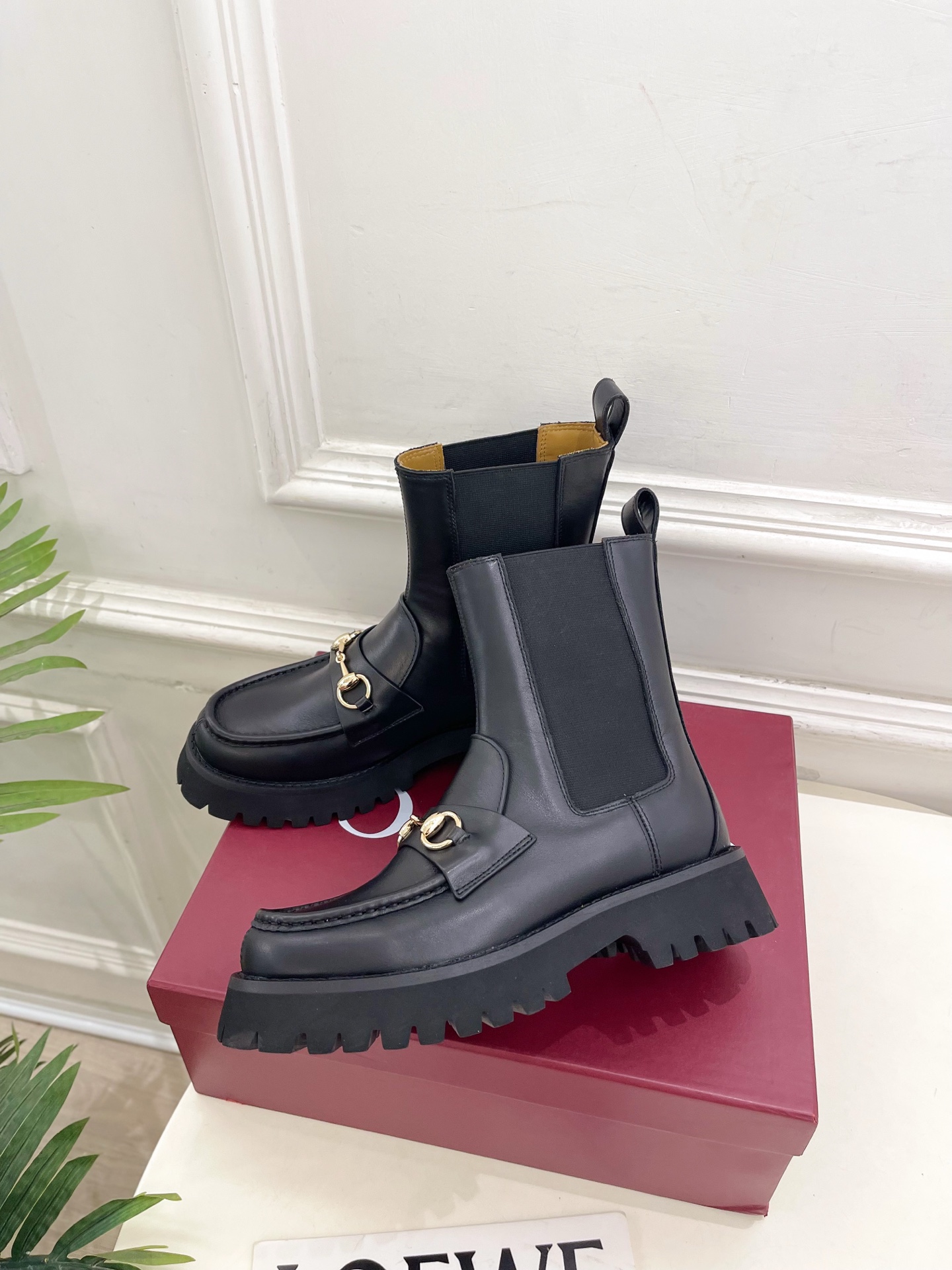 Gucci | 古驰 25𝐬𝐬 ⭐️2025 G家秋冬新品 走秀款 经典马衔扣切尔西短靴 主打系列终于面