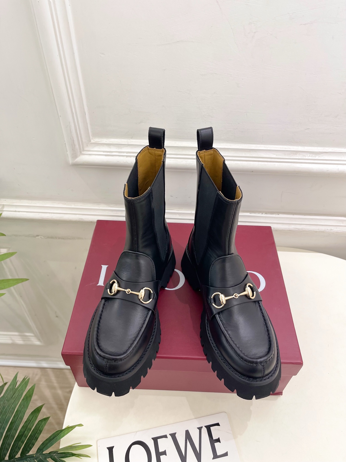 Gucci | 古驰 25𝐬𝐬 ⭐️2025 G家秋冬新品 走秀款 经典马衔扣切尔西短靴 主打系列终于面