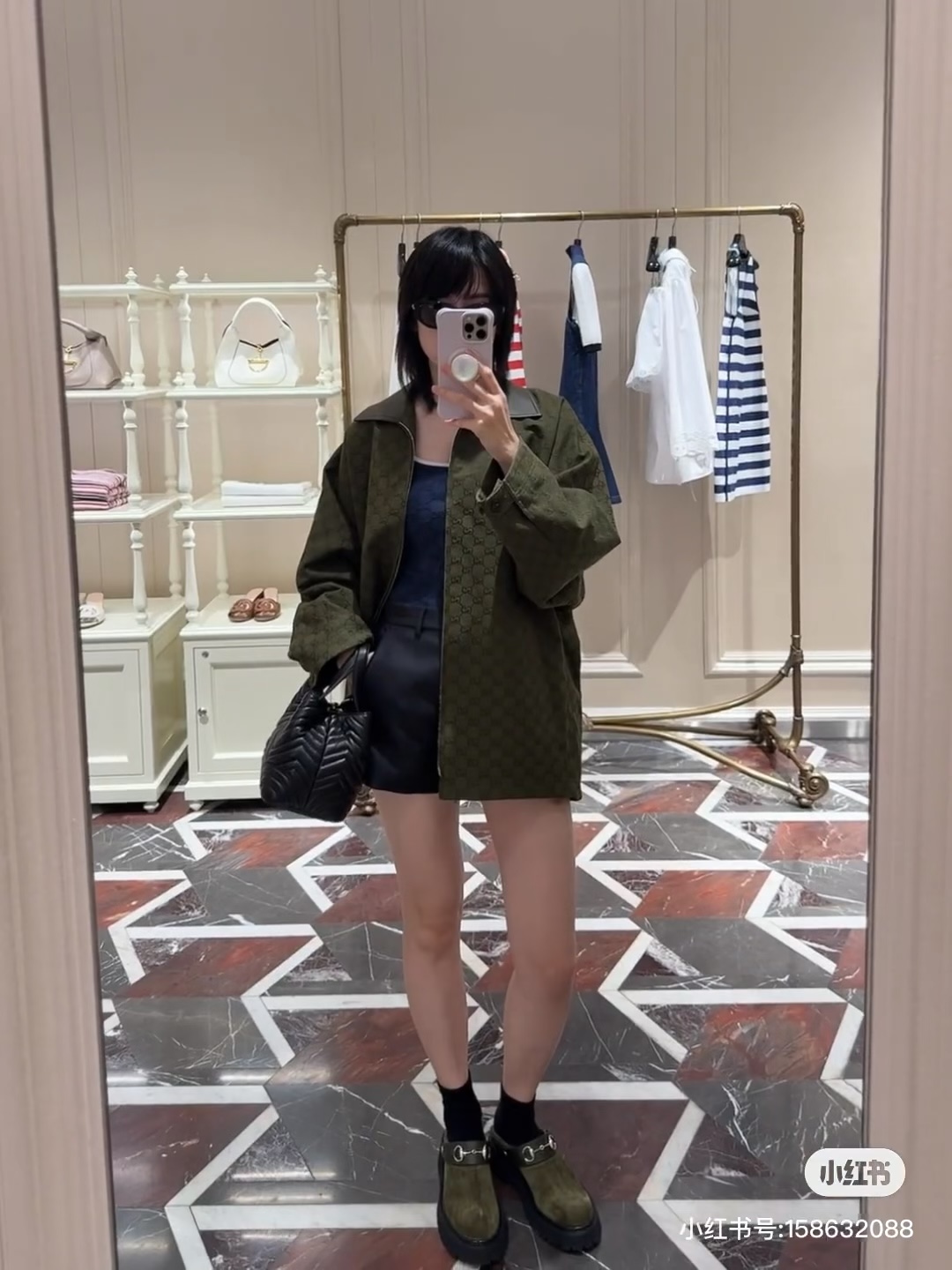 NO:493289,Demonstration of foot fitting, half drag19860909上脚搭配示范,半拖,Women's Shoes