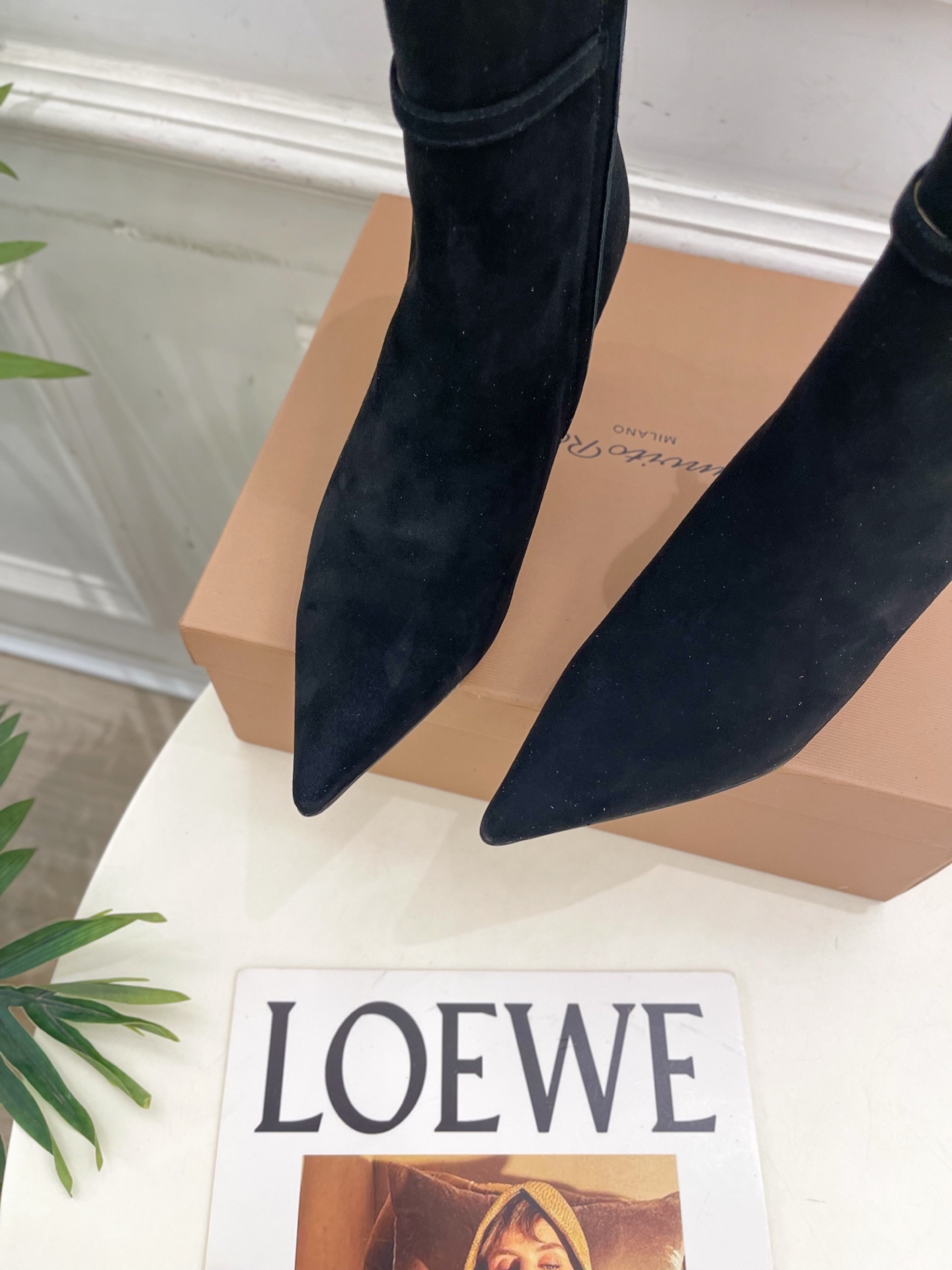 Gianvito Rossi|吉安维托·罗西 25𝐬𝐬2025秋冬新品 GR侧拉链尖头小猫跟短靴 火爆上
