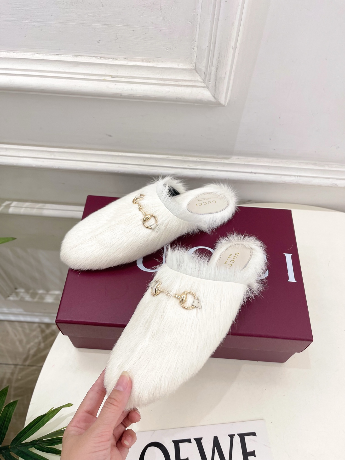 Gucci | 古驰 25𝐬𝐬 ⭐️2025秋冬新品 经典马衔扣穆勒鞋毛毛拖 主打系列终于面世，狠货值得