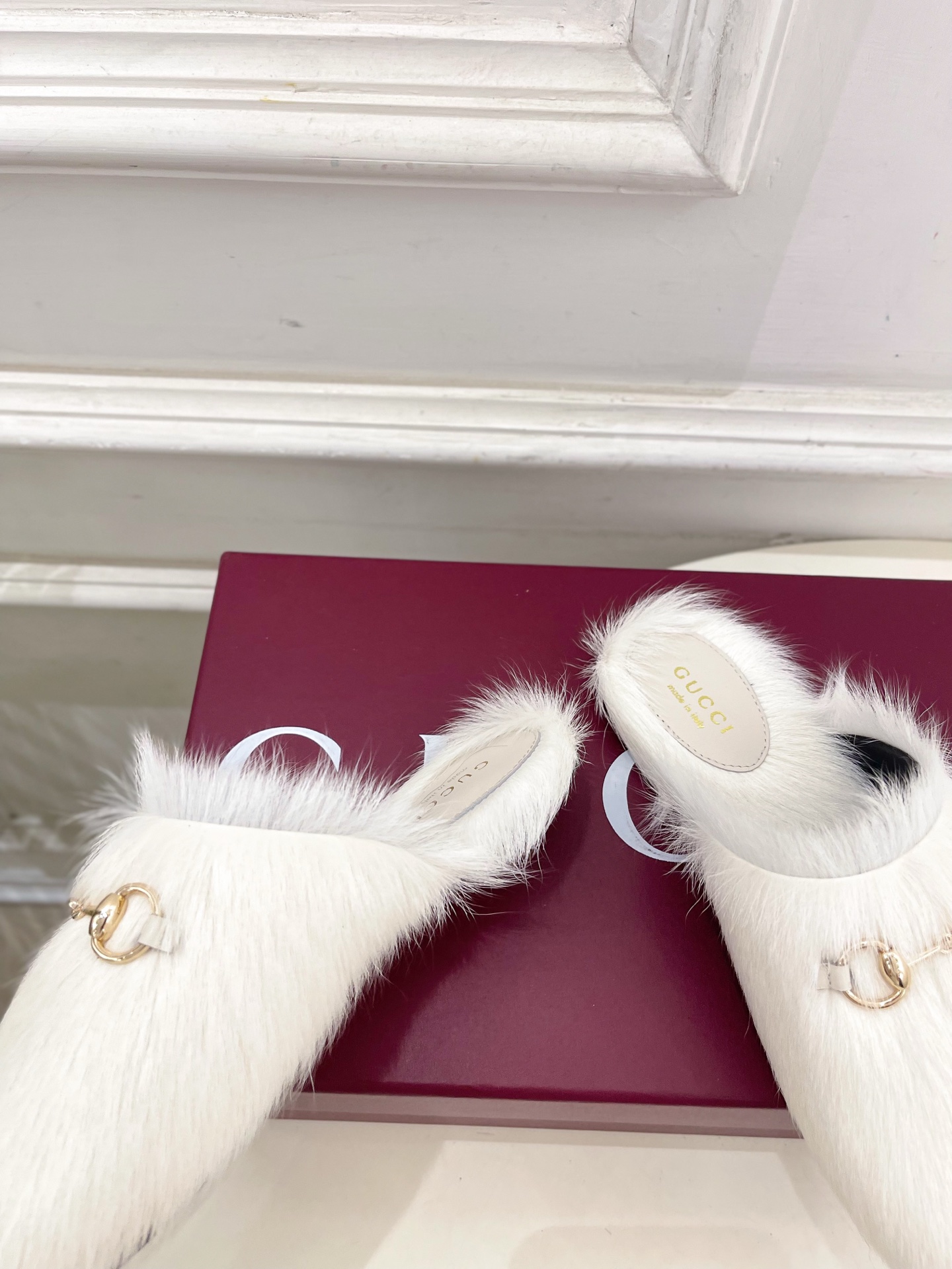 Gucci | 古驰 25𝐬𝐬 ⭐️2025秋冬新品 经典马衔扣穆勒鞋毛毛拖 主打系列终于面世，狠货值得