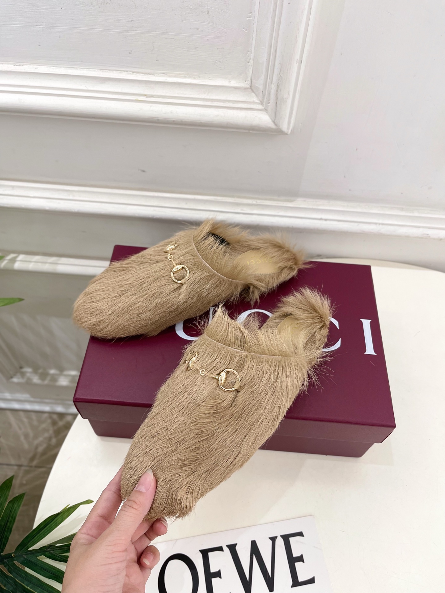 Gucci | 古驰 25𝐬𝐬 ⭐️2025秋冬新品 经典马衔扣穆勒鞋毛毛拖 主打系列终于面世，狠货值得