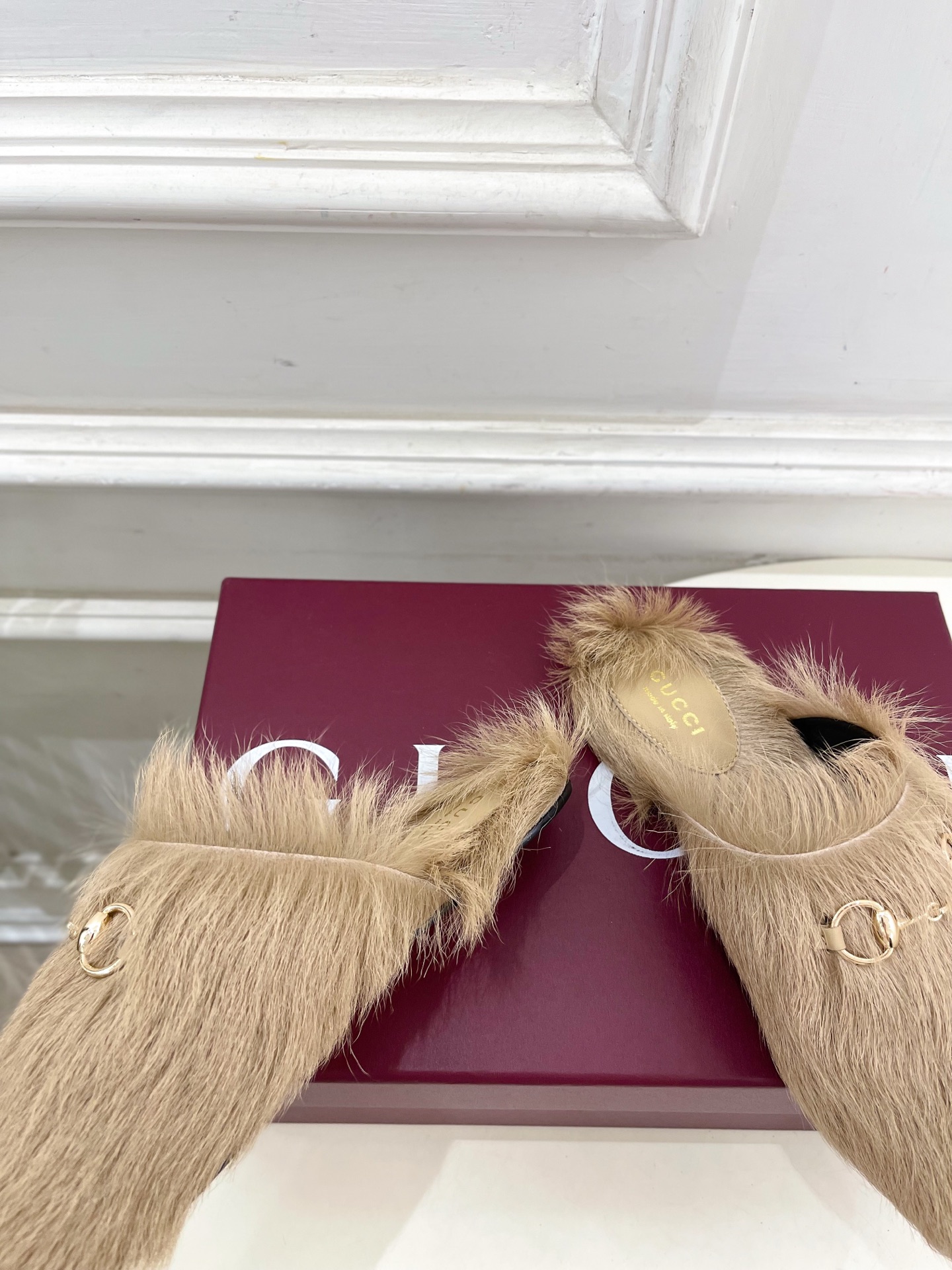 Gucci | 古驰 25𝐬𝐬 ⭐️2025秋冬新品 经典马衔扣穆勒鞋毛毛拖 主打系列终于面世，狠货值得