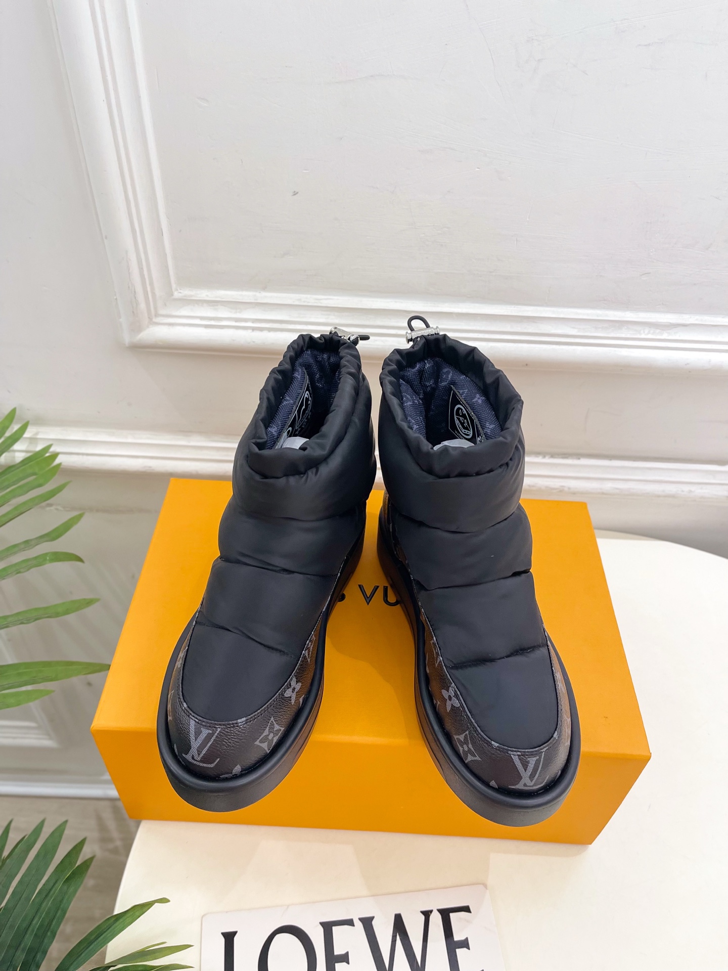 LV | 路易威登 25𝐬𝐬 🧡💚2025秋冬新品 顶级版本⚠️专柜主打最新款LV 老花羽绒雪地靴 硬货