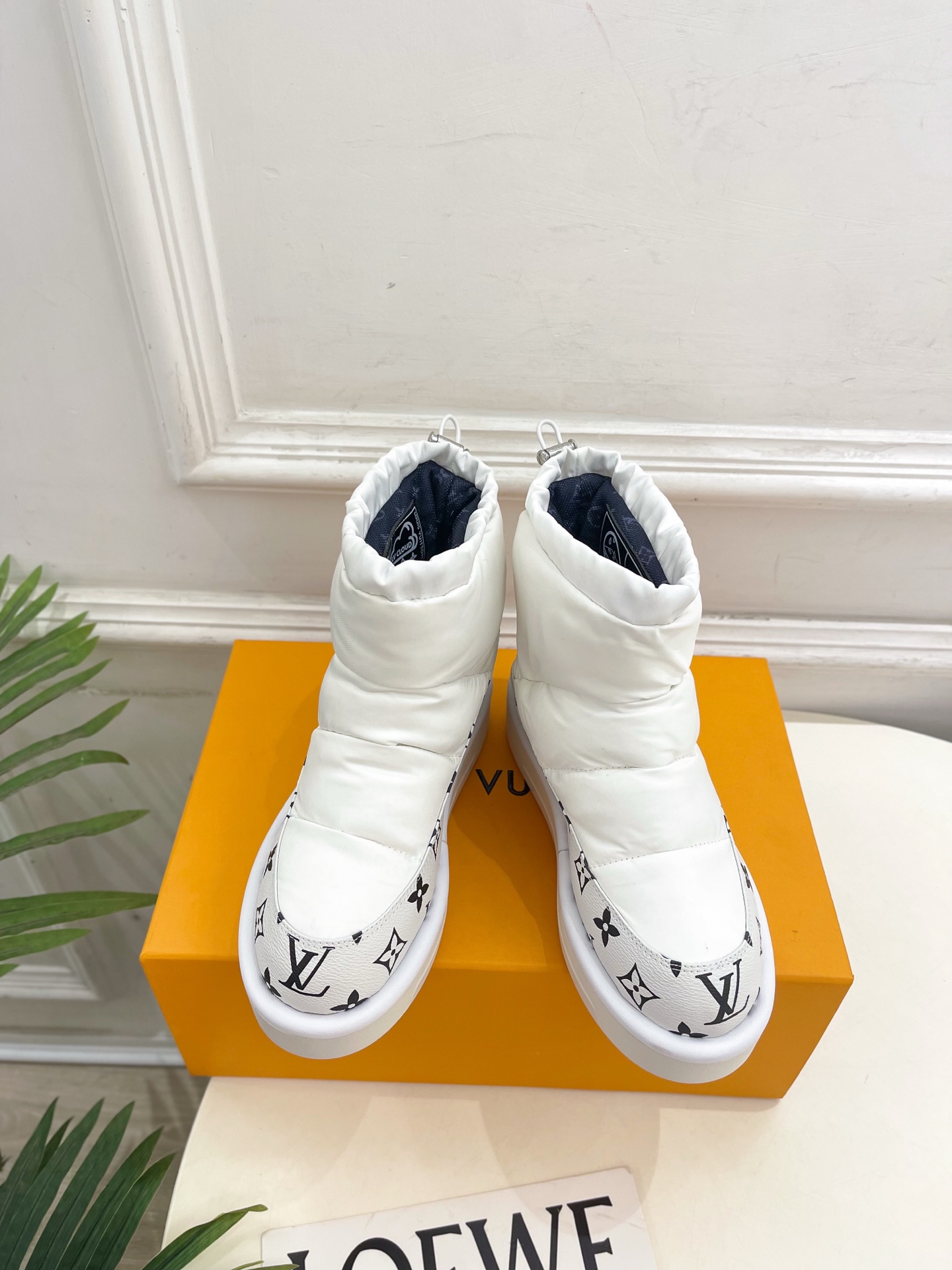 LV | 路易威登 25𝐬𝐬 🧡💚2025秋冬新品 顶级版本⚠️专柜主打最新款LV 老花羽绒雪地靴 硬货