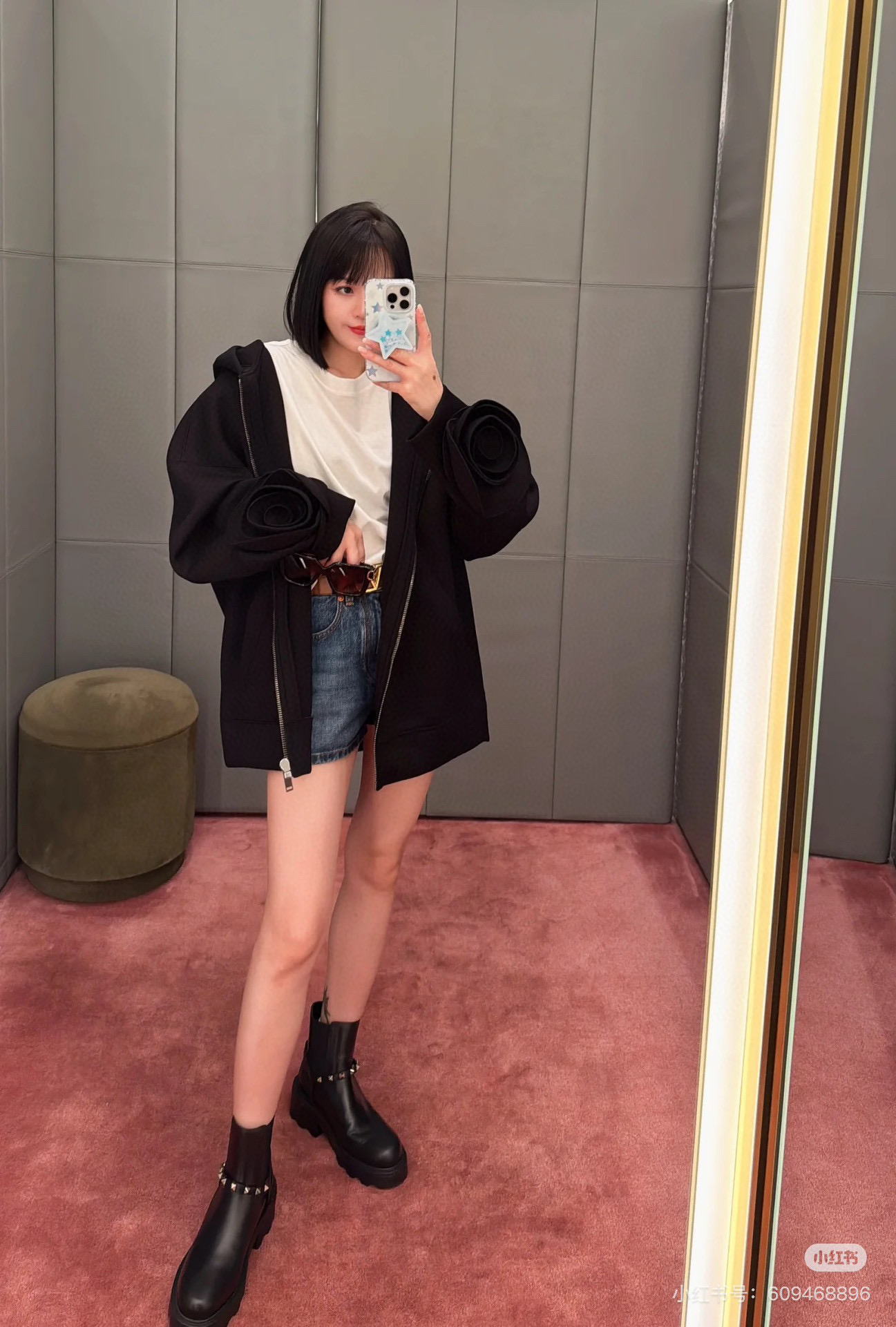 NO:533854,Foot-fitting demonstration, boots, boots19860909上脚搭配示范,靴子,boots,Women's Shoes