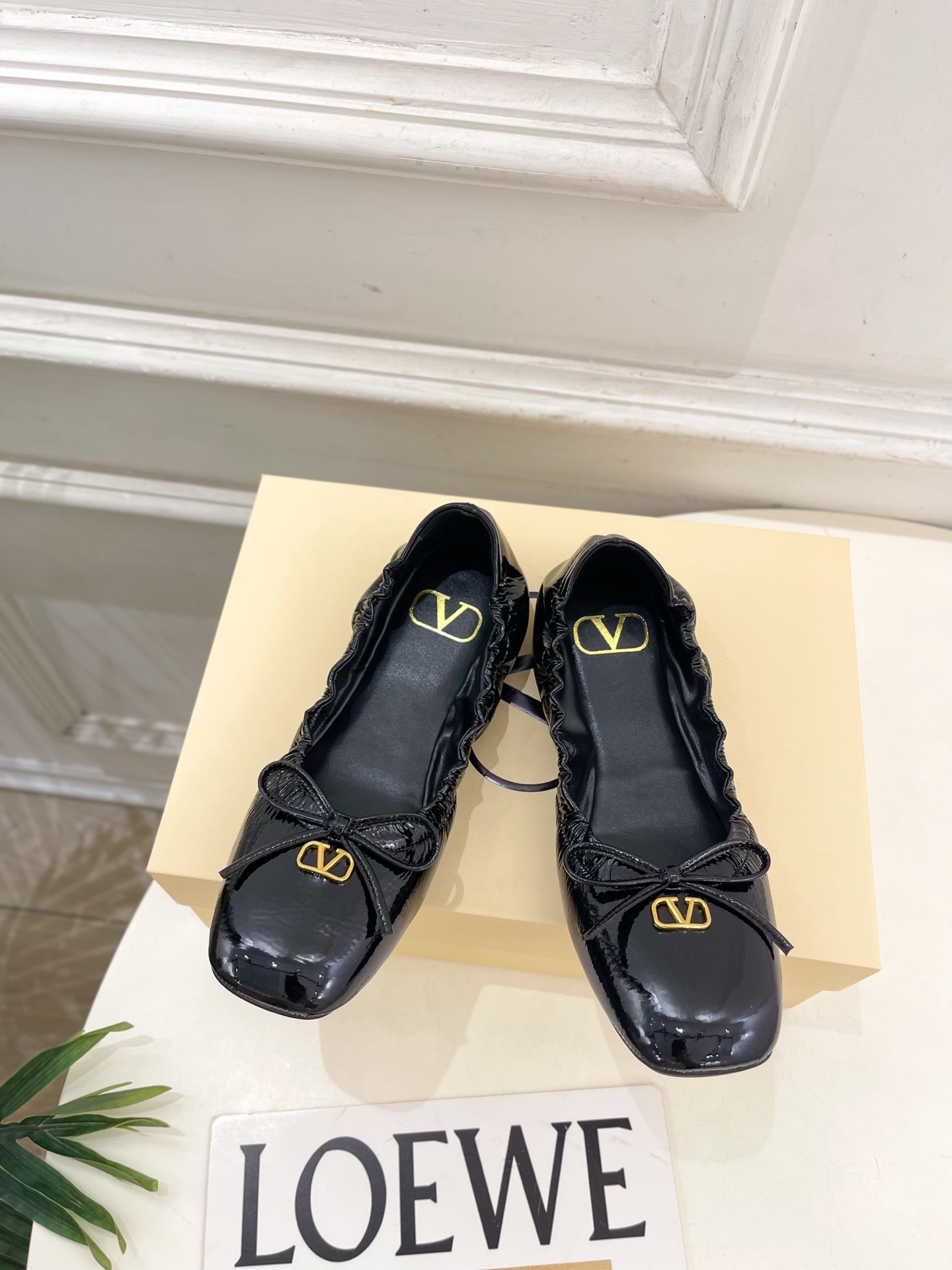 Valentino 华伦天奴 2025秋冬新品 VT蝴蝶结平底芭蕾舞鞋上新☑️—————————————