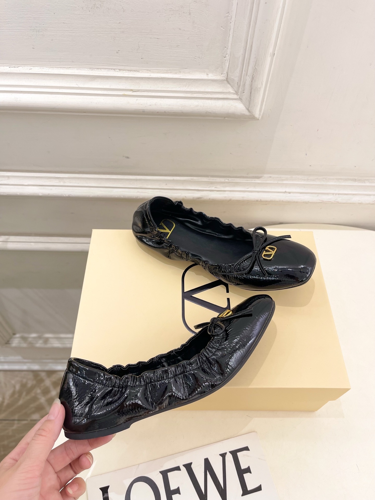Valentino 华伦天奴 2025秋冬新品 VT蝴蝶结平底芭蕾舞鞋上新☑️—————————————