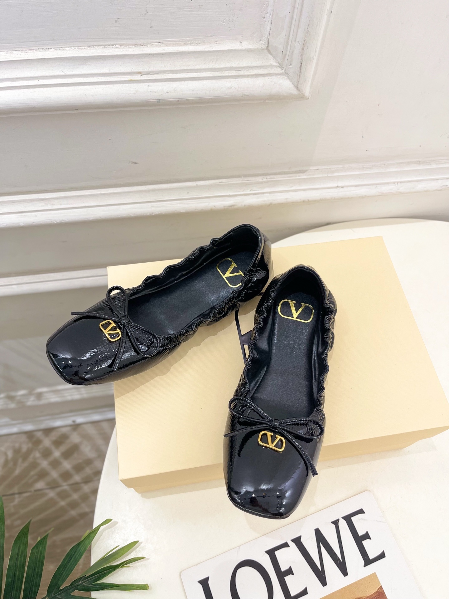 Valentino 华伦天奴 2025秋冬新品 VT蝴蝶结平底芭蕾舞鞋上新☑️—————————————