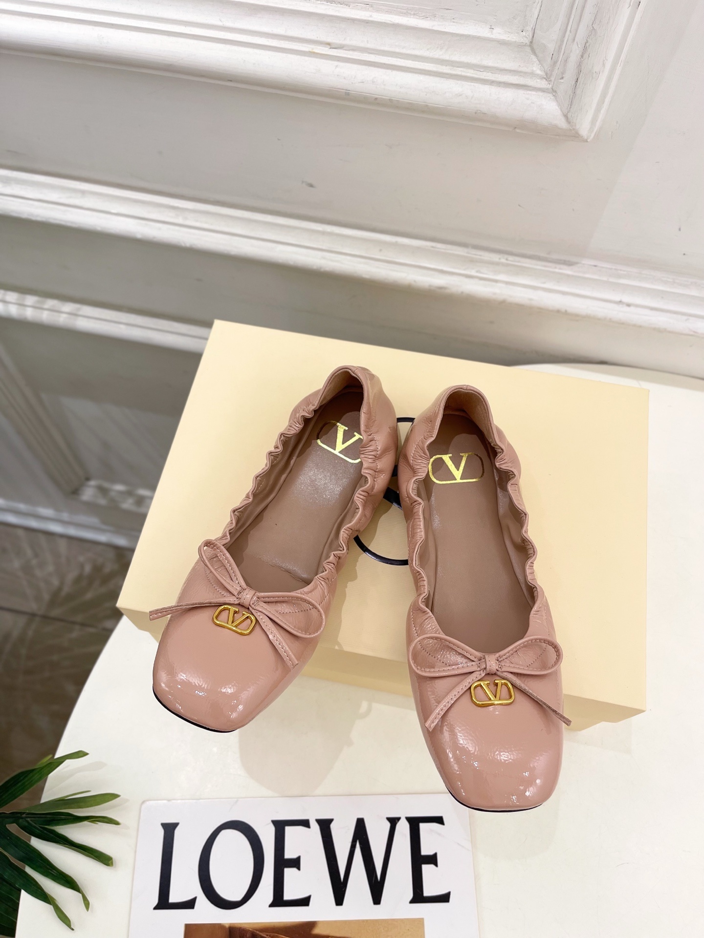 Valentino 华伦天奴 2025秋冬新品 VT蝴蝶结平底芭蕾舞鞋上新☑️—————————————