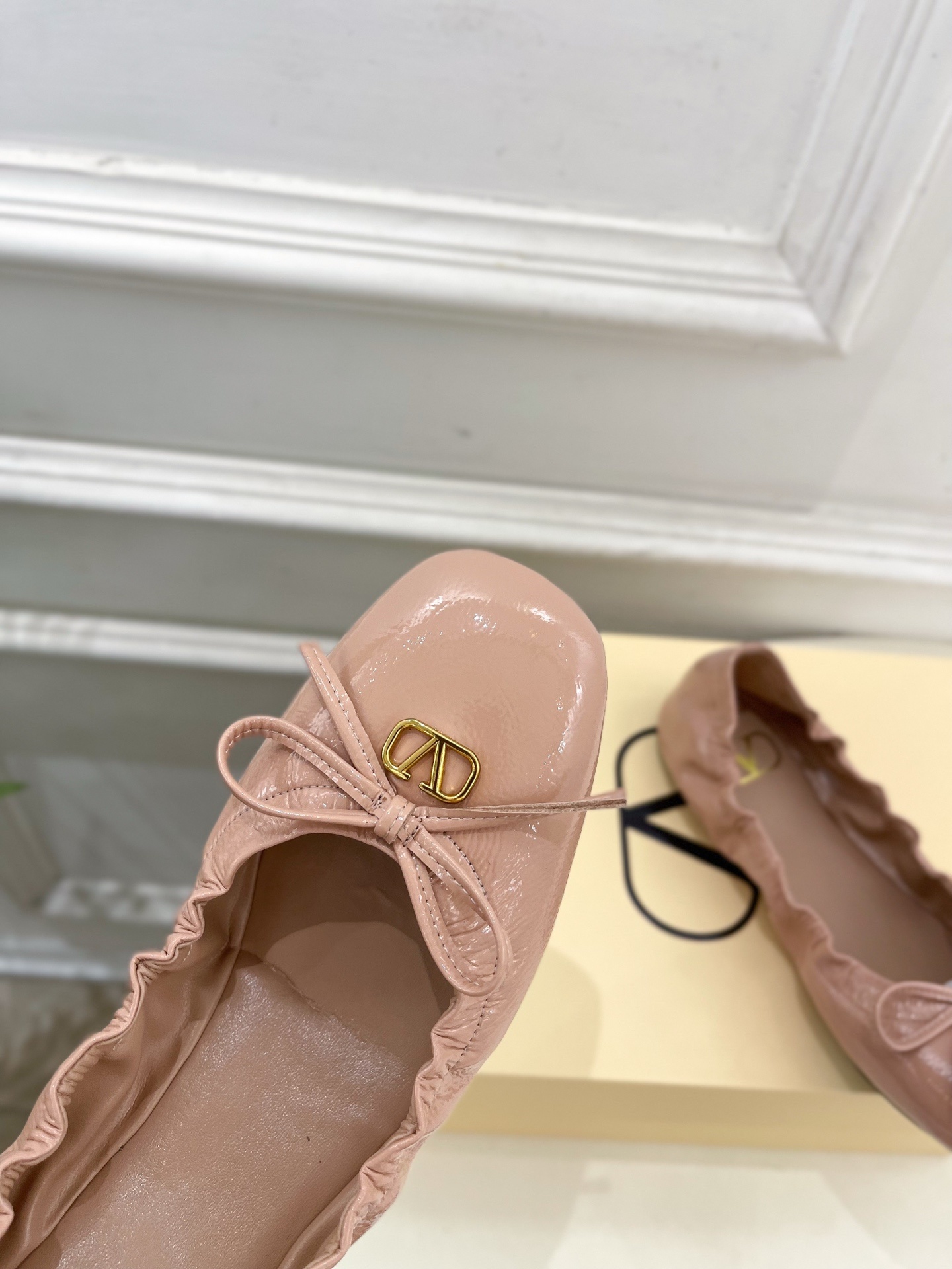 Valentino 华伦天奴 2025秋冬新品 VT蝴蝶结平底芭蕾舞鞋上新☑️—————————————