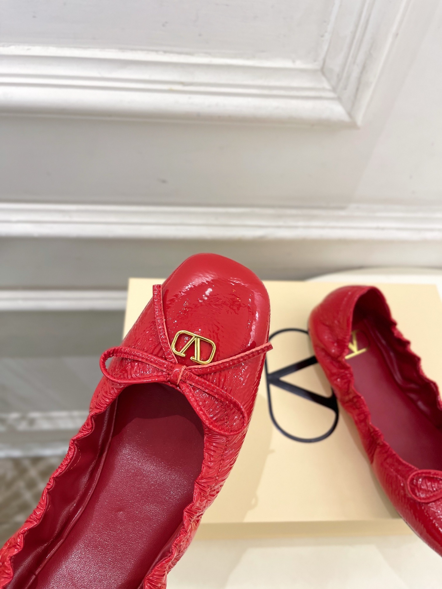 Valentino 华伦天奴 2025秋冬新品 VT蝴蝶结平底芭蕾舞鞋上新☑️—————————————