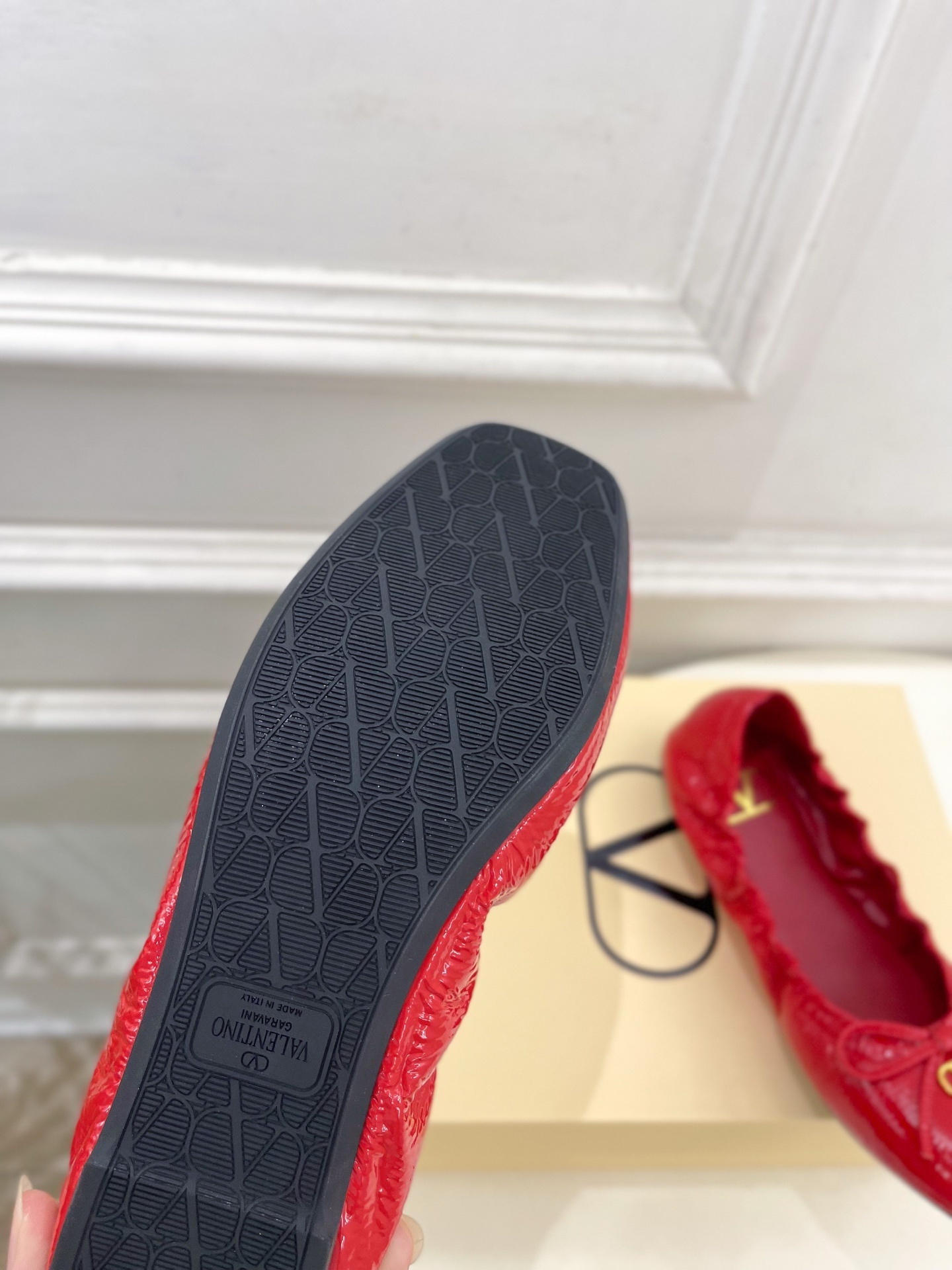 Valentino 华伦天奴 2025秋冬新品 VT蝴蝶结平底芭蕾舞鞋上新☑️—————————————