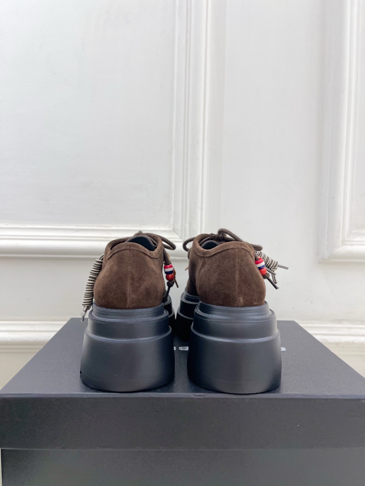 Alexander wang 亚力山•大王2025春夏新品 大王松糕厚底乐福鞋————————————在
