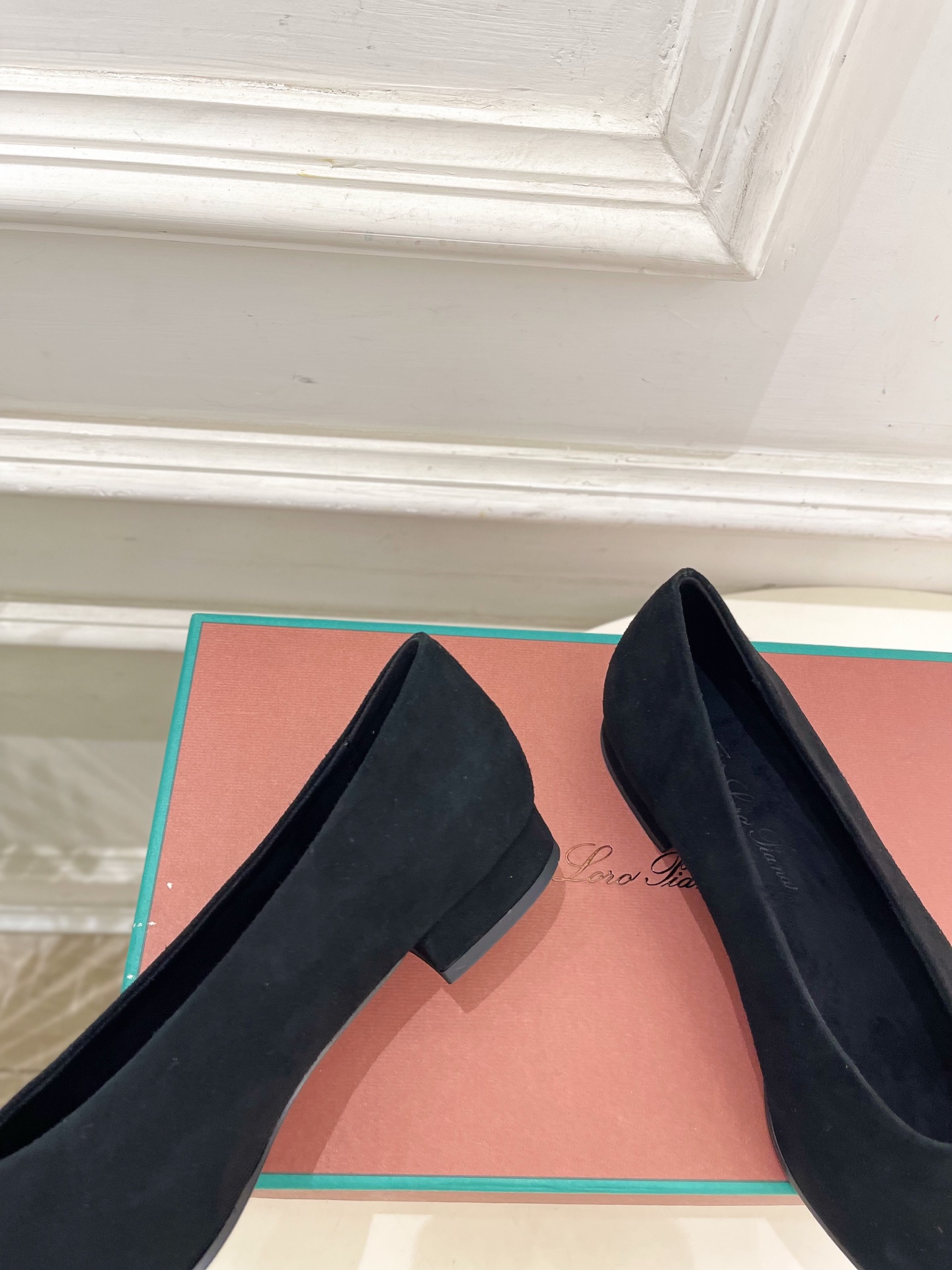 Loro Piana 乐悠翩雅 代购级别⚠️2025秋冬新品 Rebecca拼色平底芭蓄舞鞋 —————