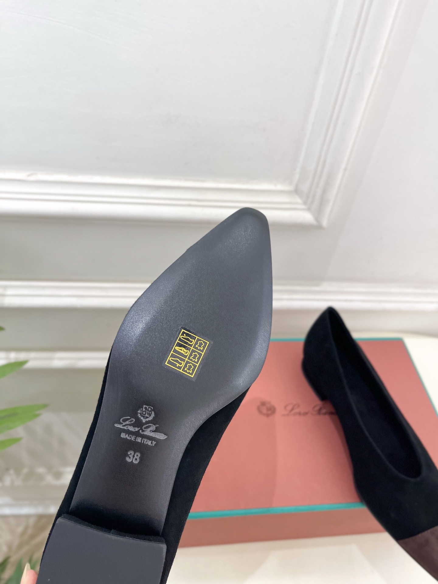 Loro Piana 乐悠翩雅 代购级别⚠️2025秋冬新品 Rebecca拼色平底芭蓄舞鞋 —————