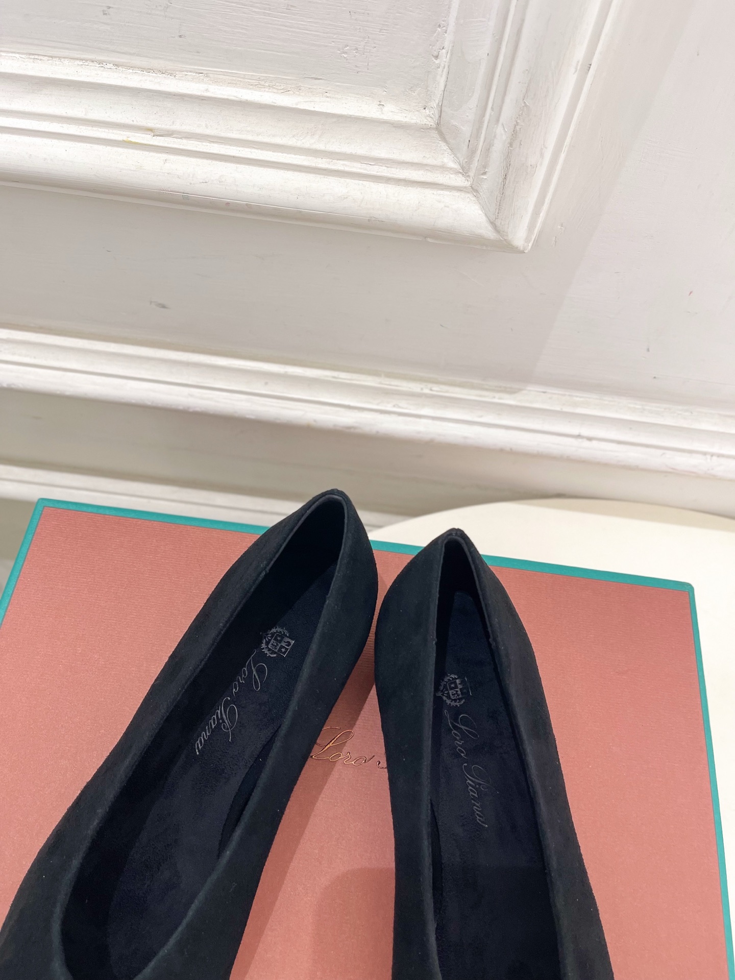 Loro Piana 乐悠翩雅 代购级别⚠️2025秋冬新品 Rebecca拼色平底芭蓄舞鞋 —————