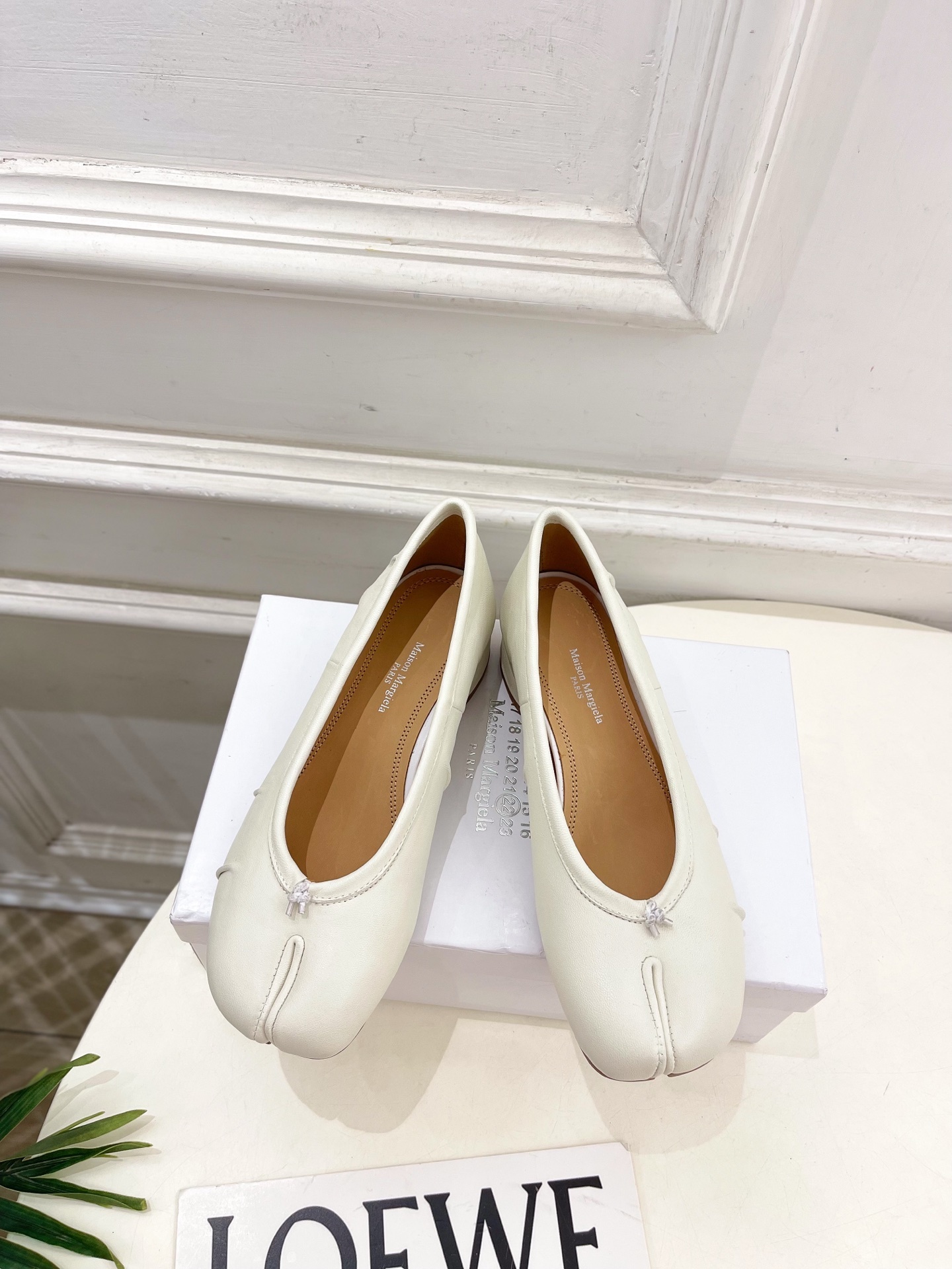 Maison Margiela· MM6马吉拉 2025新款 Tabi分趾褶皱芭蕾鞋————————MM