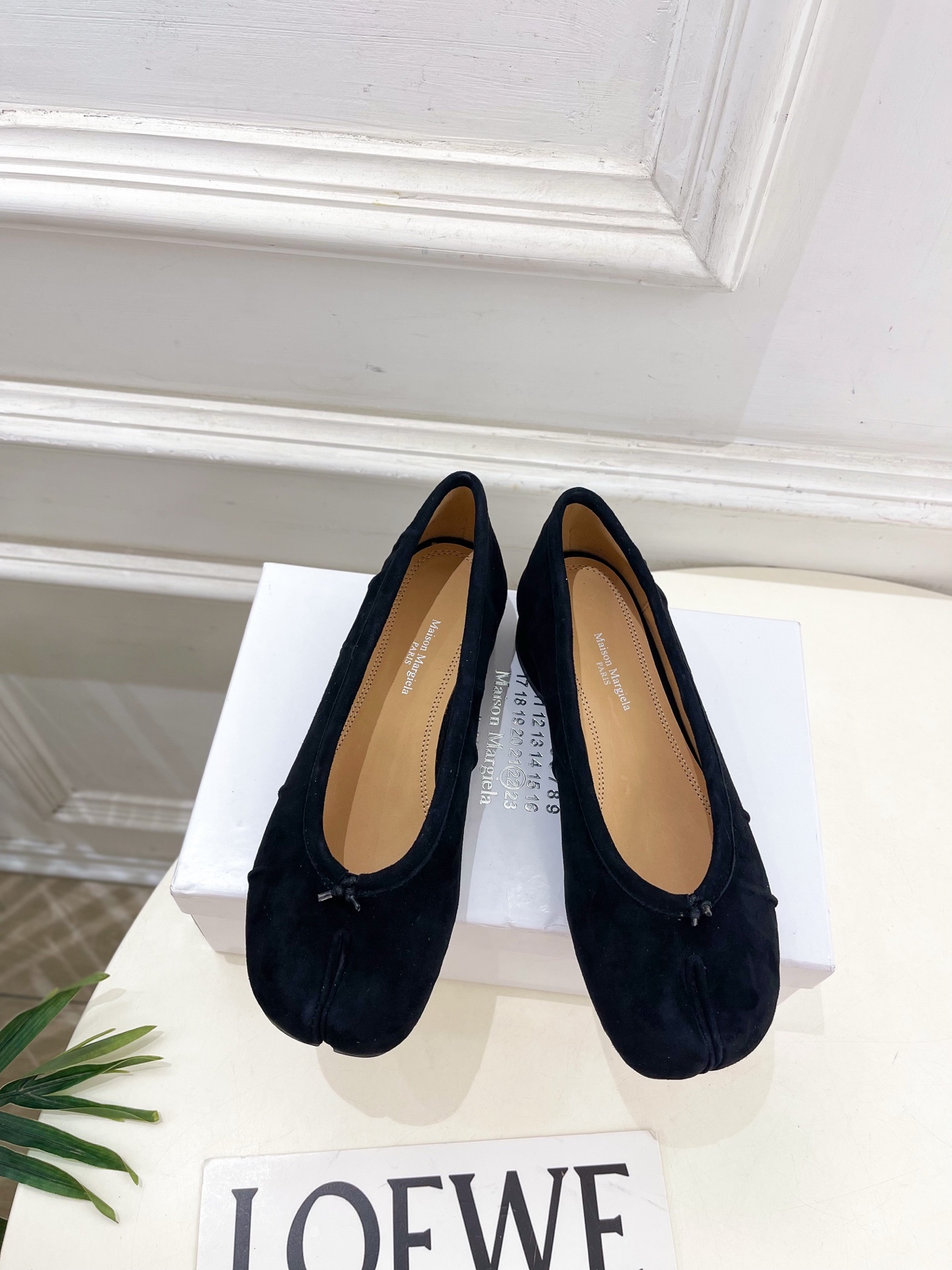 Maison Margiela· MM6马吉拉 2025新款 Tabi分趾褶皱芭蕾鞋————————MM