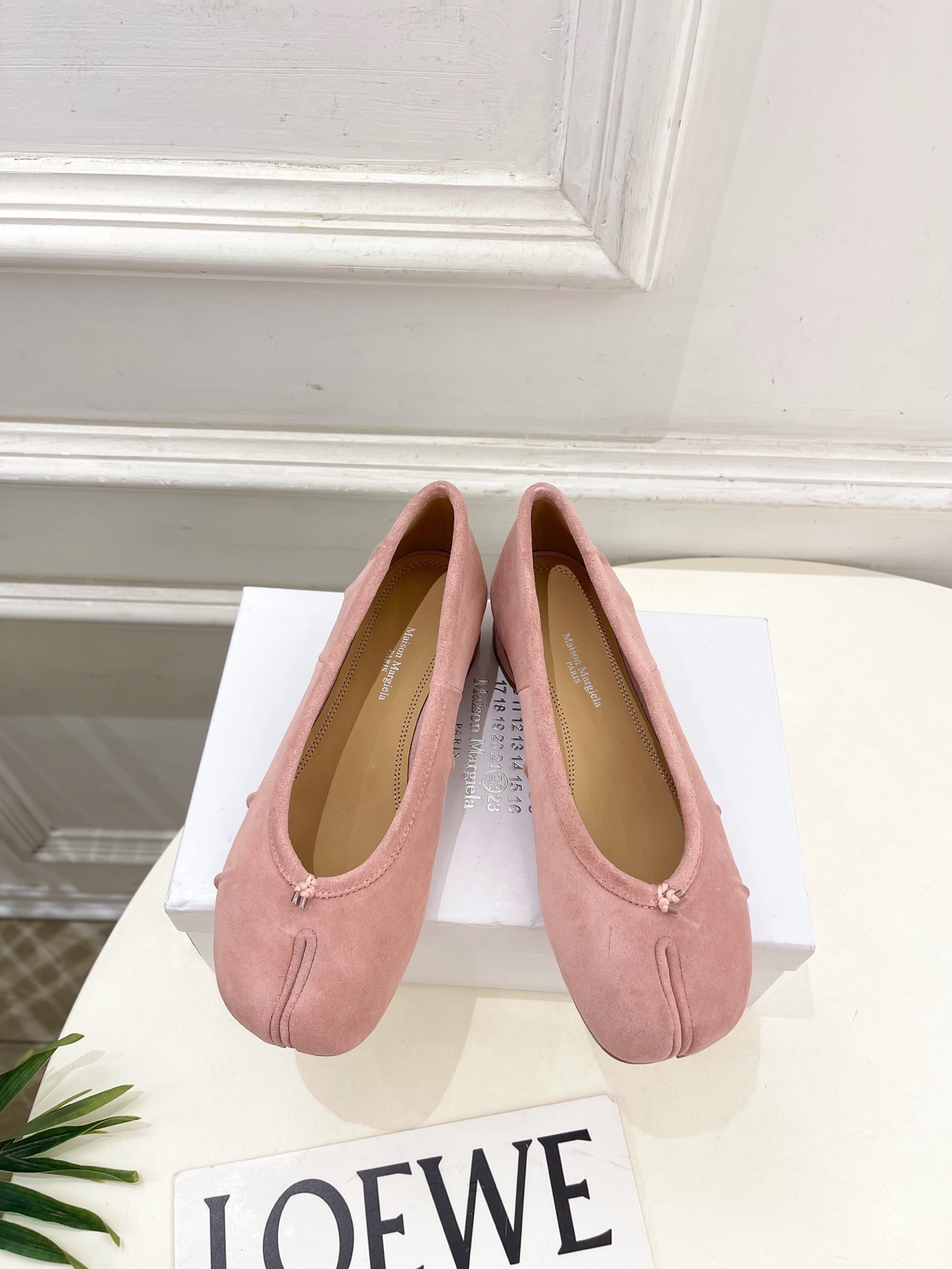 Maison Margiela· MM6马吉拉 2025新款 Tabi分趾褶皱芭蕾鞋————————MM