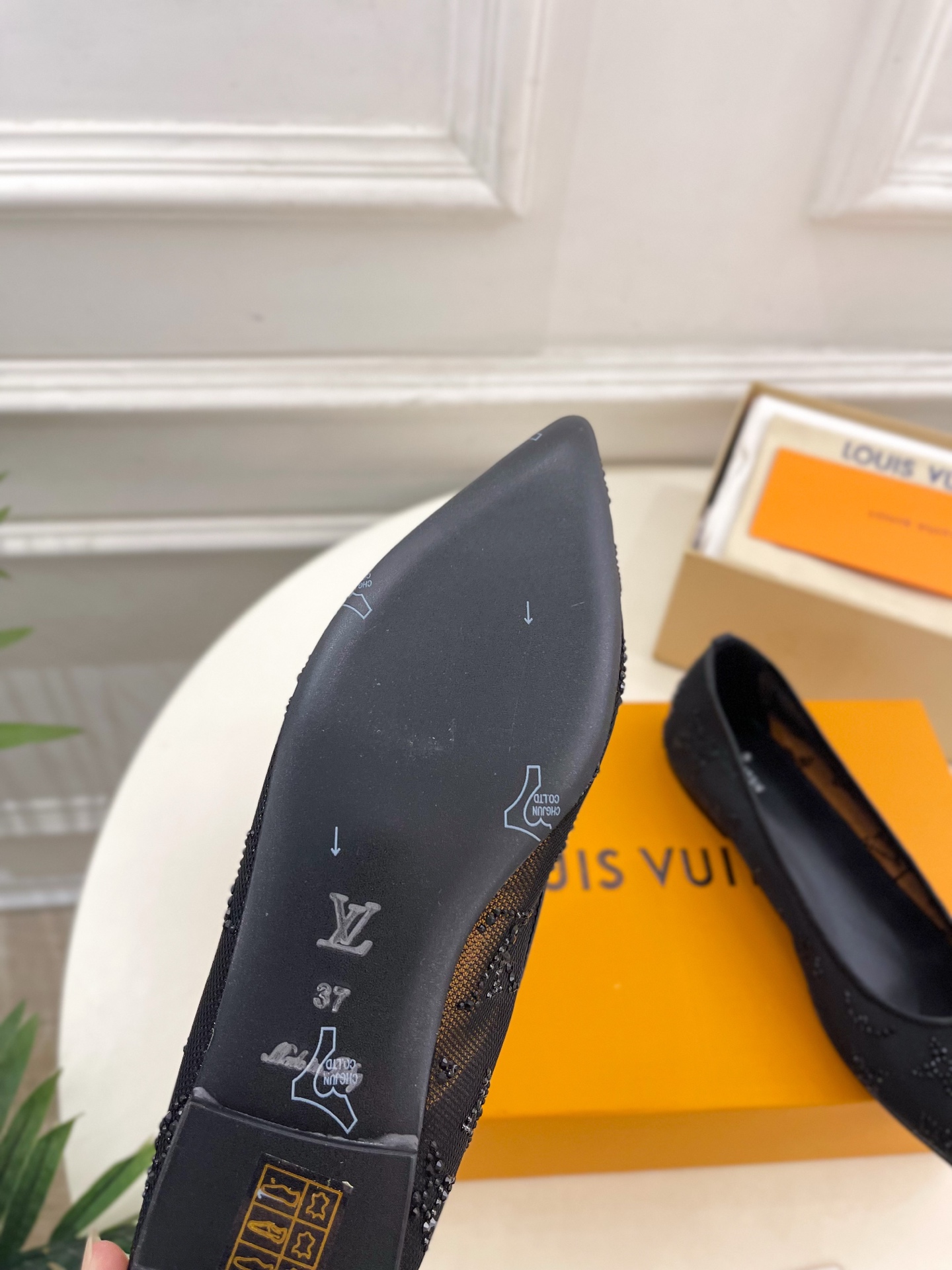 LV | 路易威登 25𝐬𝐬 🧡💚2025 春夏新款 顶级版本⚠️专柜主打最新款 GALA网纱水钻尖头单