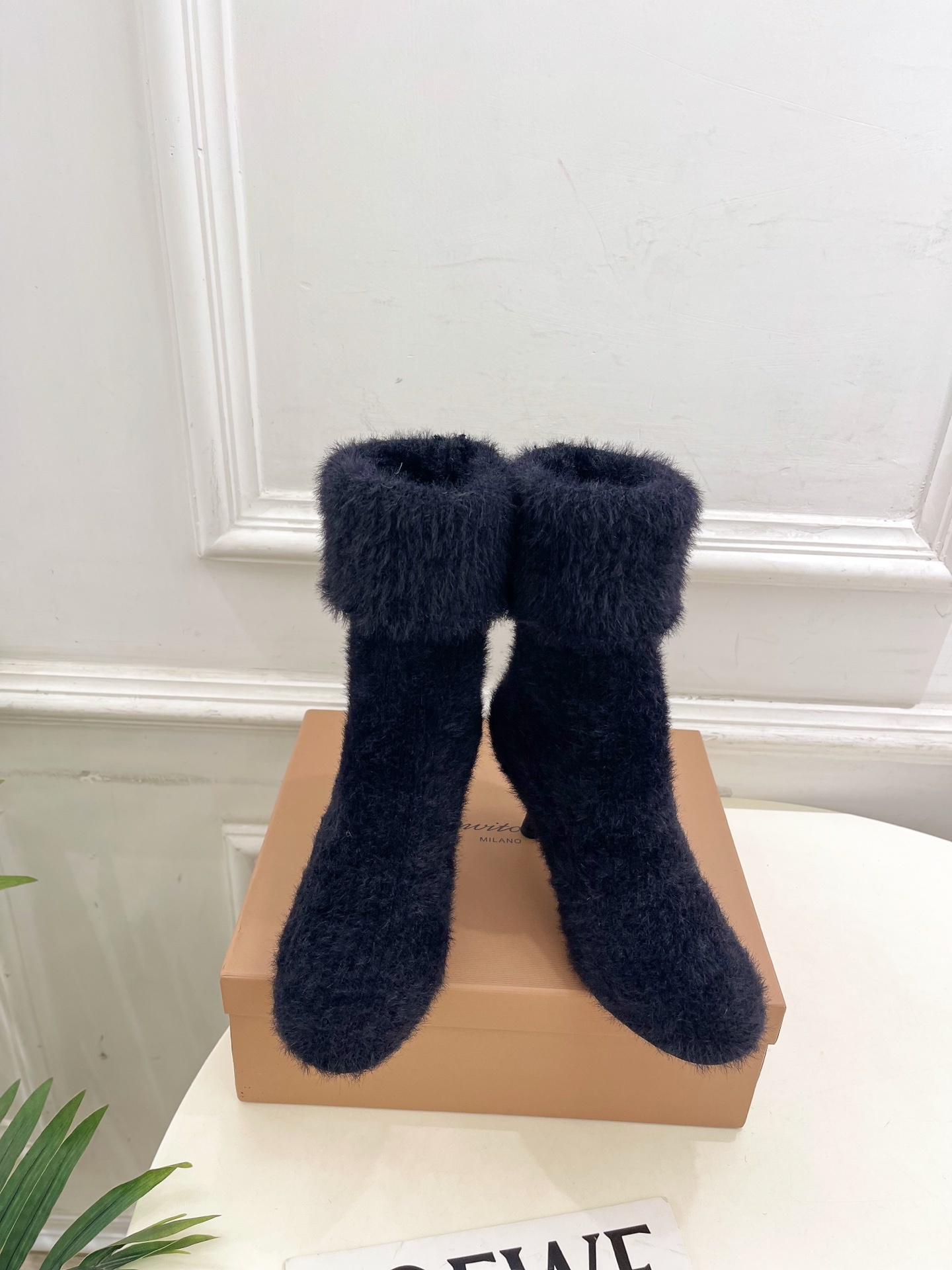 Gianvito Rossi|吉安维托·罗西 25𝐬𝐬2025秋冬新品 针织毛高跟袜子靴 火爆上新!这鞋