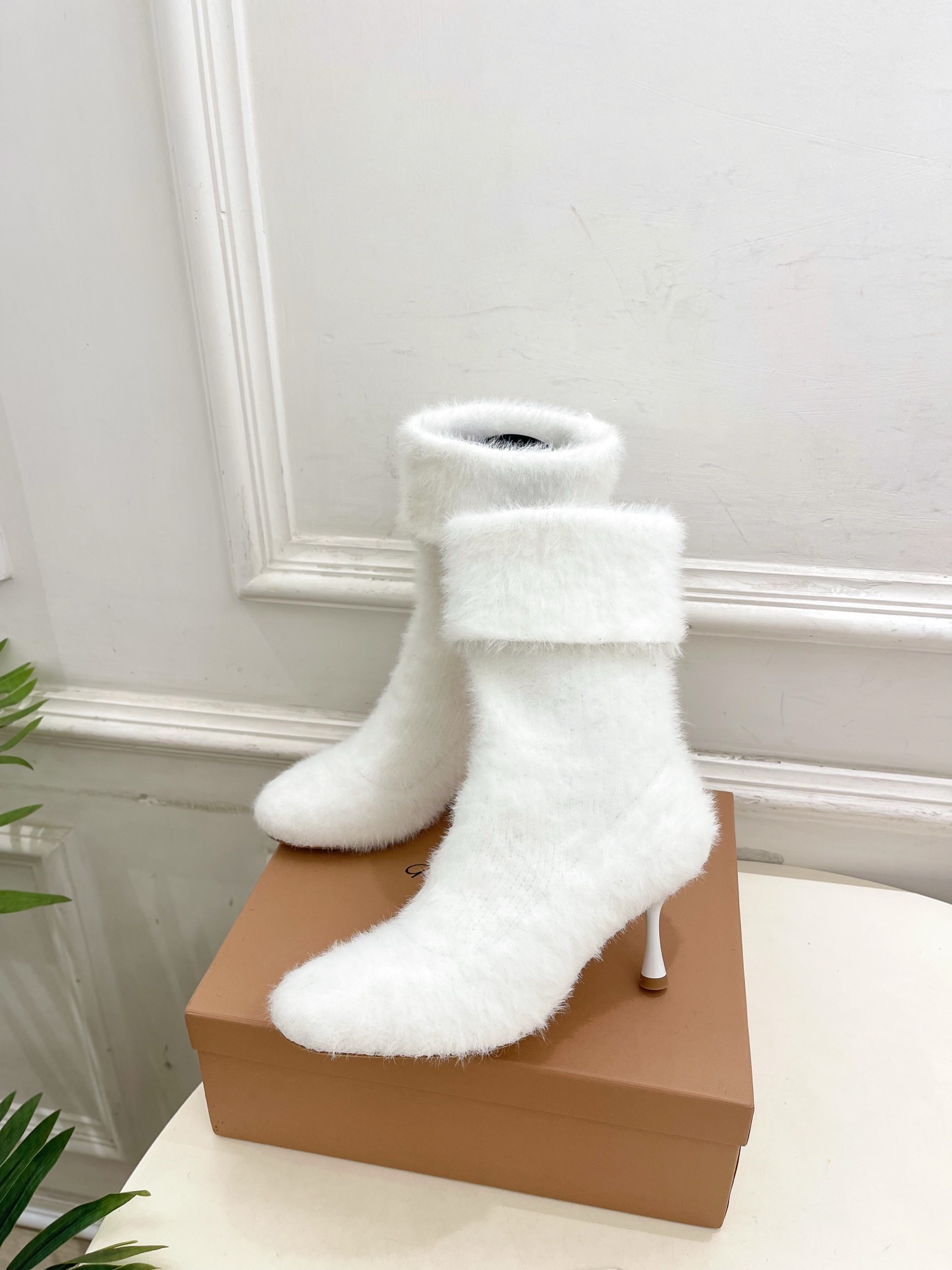 Gianvito Rossi|吉安维托·罗西 25𝐬𝐬2025秋冬新品 针织毛高跟袜子靴 火爆上新!这鞋