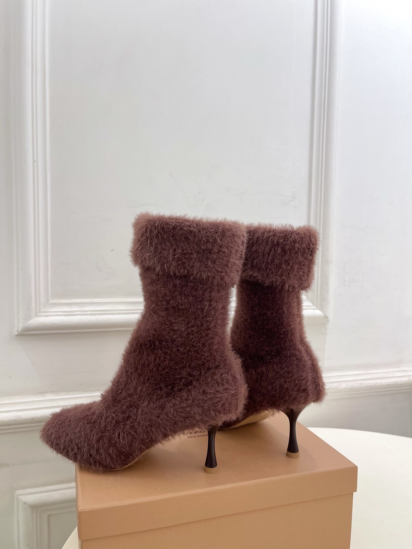 Gianvito Rossi|吉安维托·罗西 25𝐬𝐬2025秋冬新品 针织毛高跟袜子靴 火爆上新!这鞋