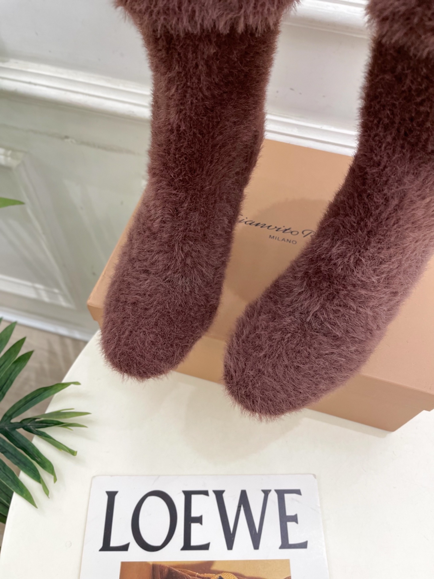 Gianvito Rossi|吉安维托·罗西 25𝐬𝐬2025秋冬新品 针织毛高跟袜子靴 火爆上新!这鞋
