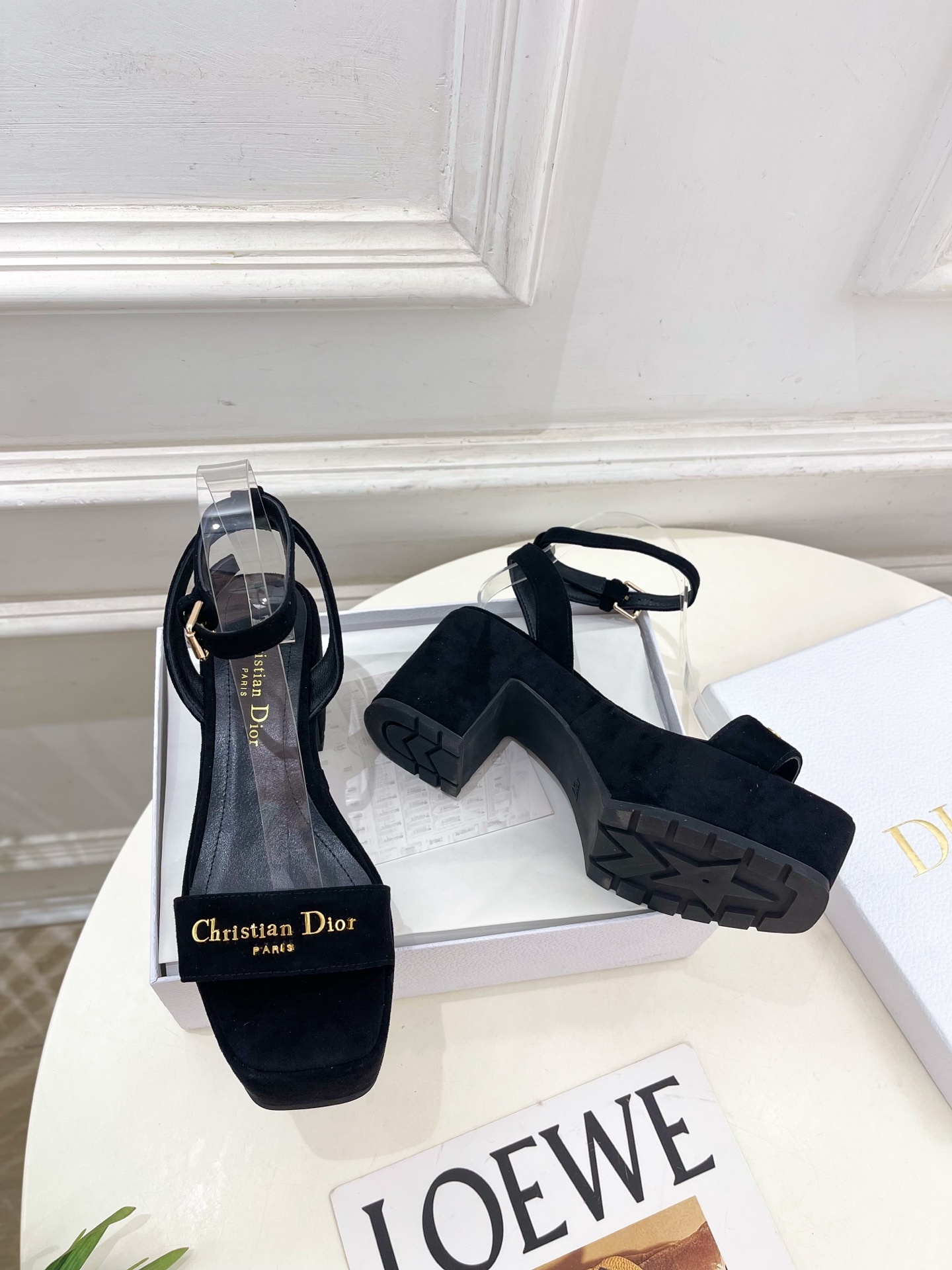 Dior | 迪奥 25 𝐬𝐬 🧡💚2025新品 顶级版本⚠️专柜主打新款 D-Lane 字母扣厚底凉鞋