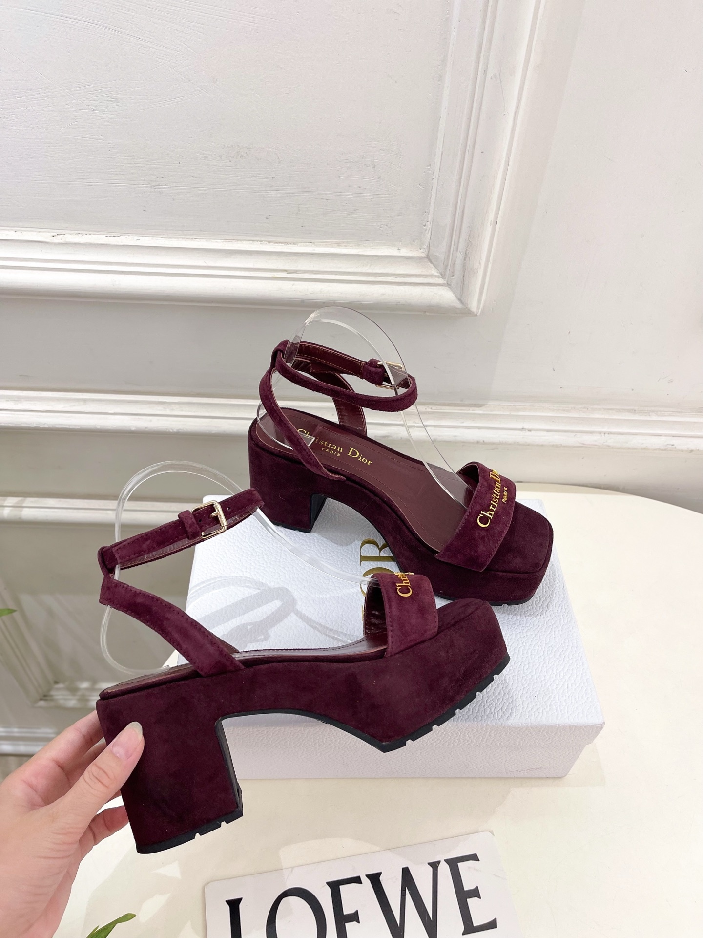 Dior | 迪奥 25 𝐬𝐬 🧡💚2025新品 顶级版本⚠️专柜主打新款 D-Lane 字母扣厚底凉鞋