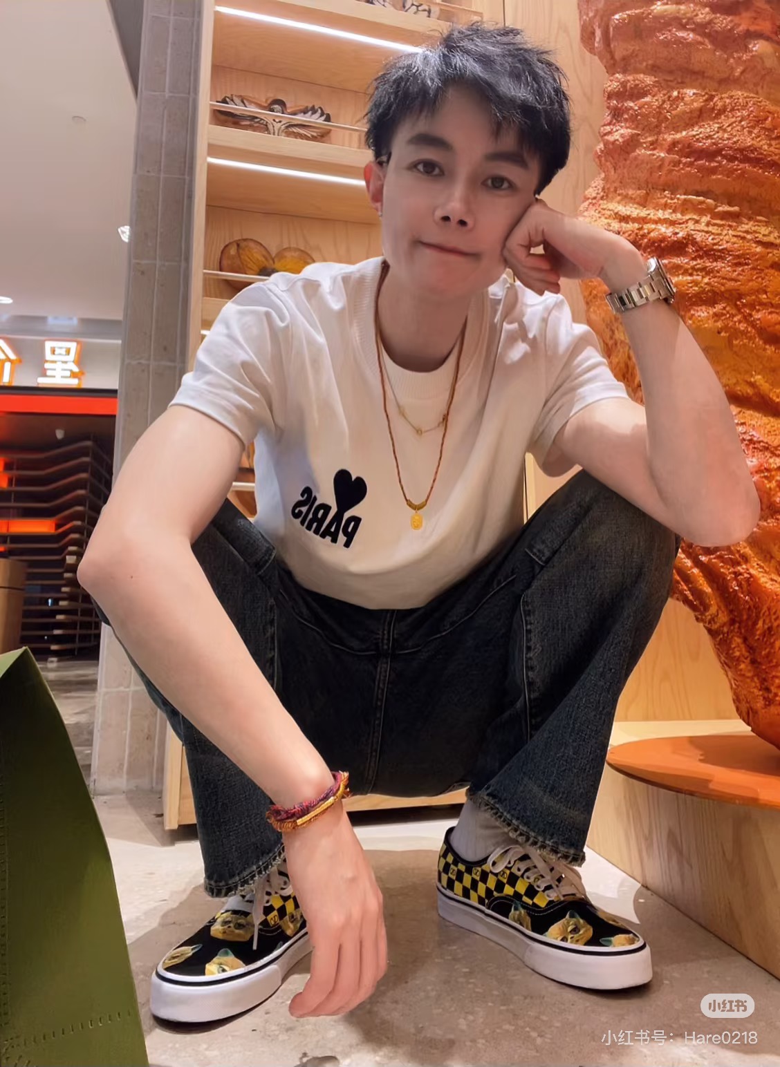 NO:558996,On-foot matching demonstration, casual shoes/sports shoes, sneakers19860909上脚搭配示范,休闲鞋/运动鞋,sneakers,Women's Shoes