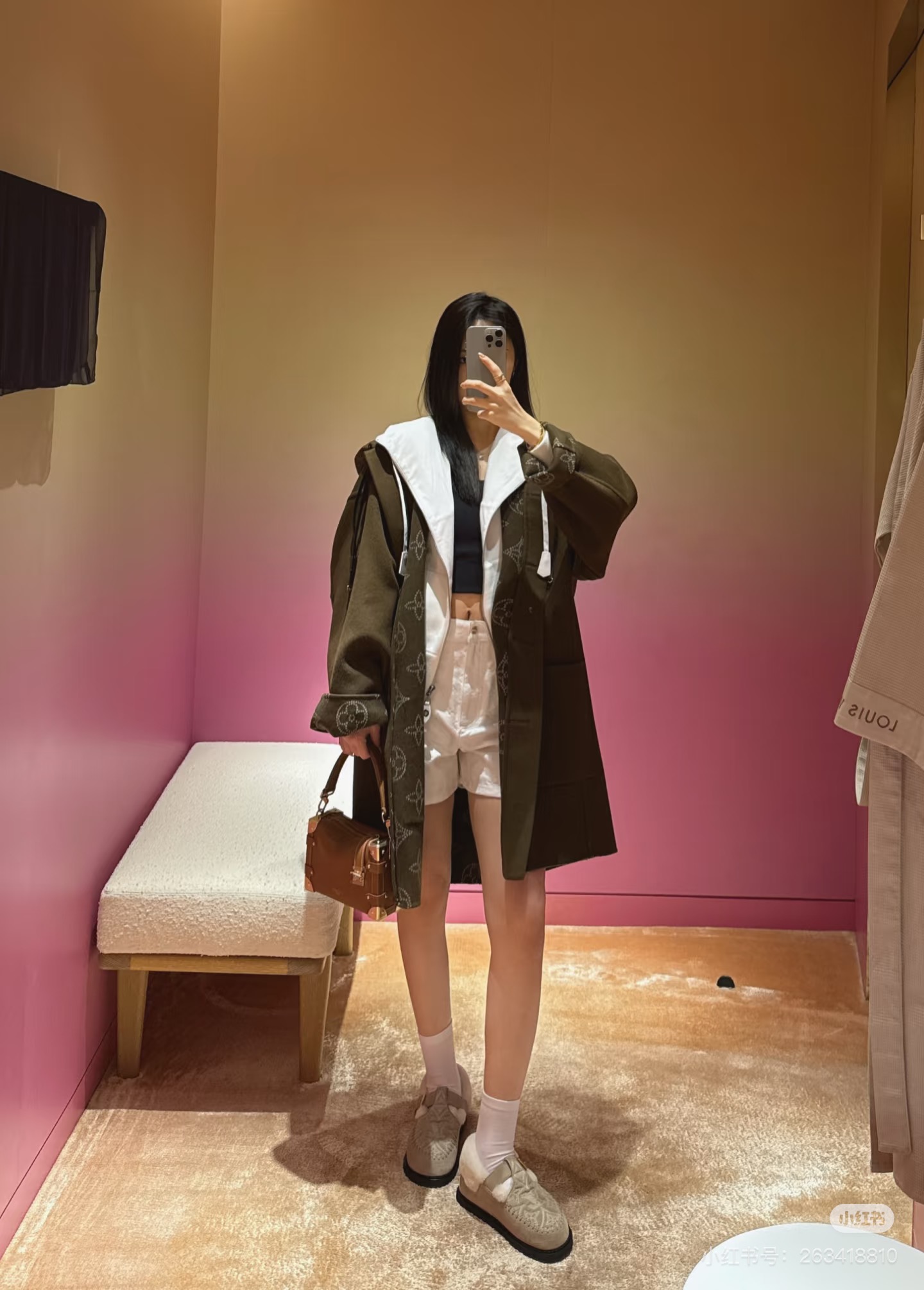 NO:559311,On-foot matching demonstration, loafers, fur shoes, loafers19860909上脚搭配示范,乐福鞋毛毛鞋,loafers,Women's Shoes