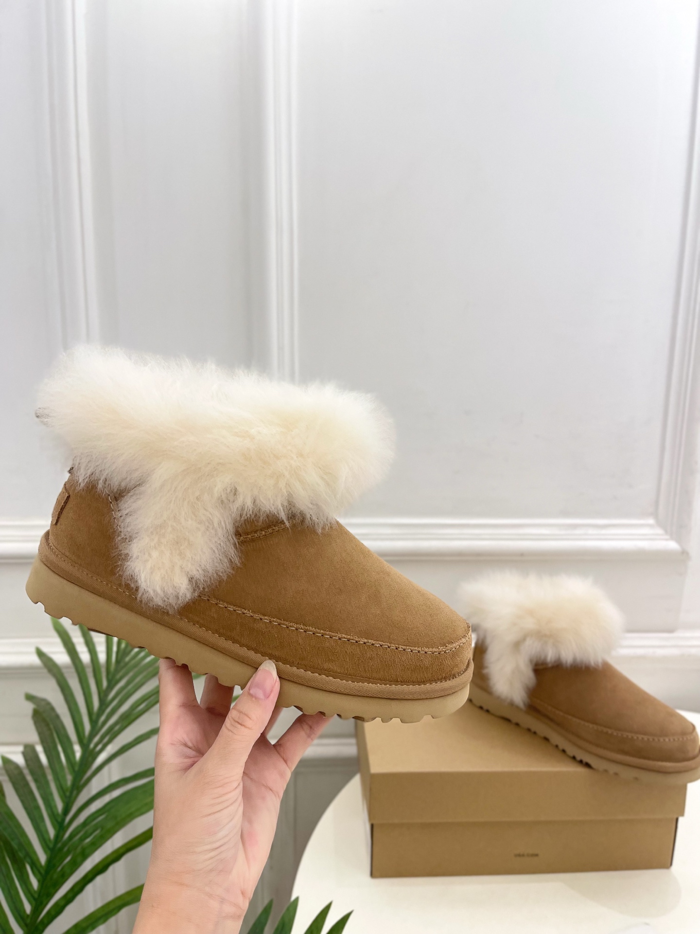 UGG Women's Classic Short Fluff Booties - Waterproof & Stylish Winter Warmth 6 i1760728902201 9993 0 4