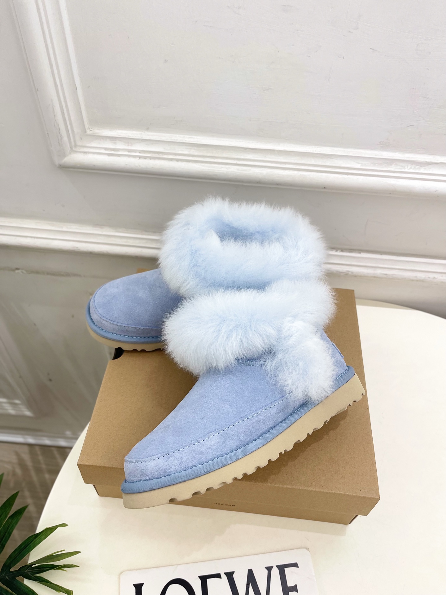 UGG Women's Classic Short Fashion Boot Warm Winter Snow Boots - Light Blue 4 i1760728963601 1933 0 2