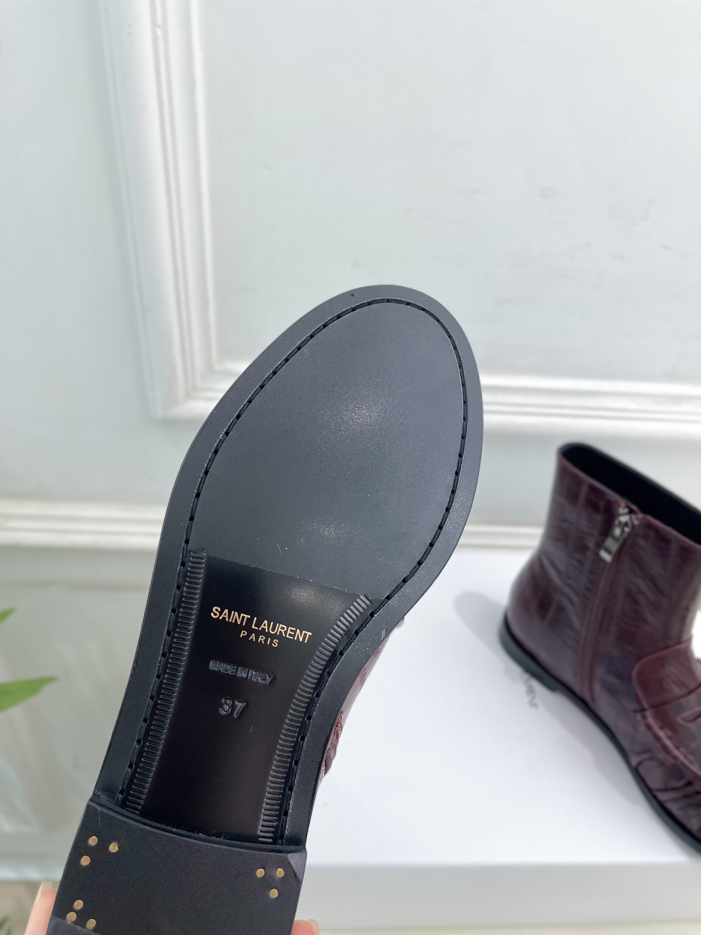 Yves Saint Laurent Wrinkled Loafer Boots - Autumn/Winter 2025 Collection 10 i1760729556811 9335 0 8