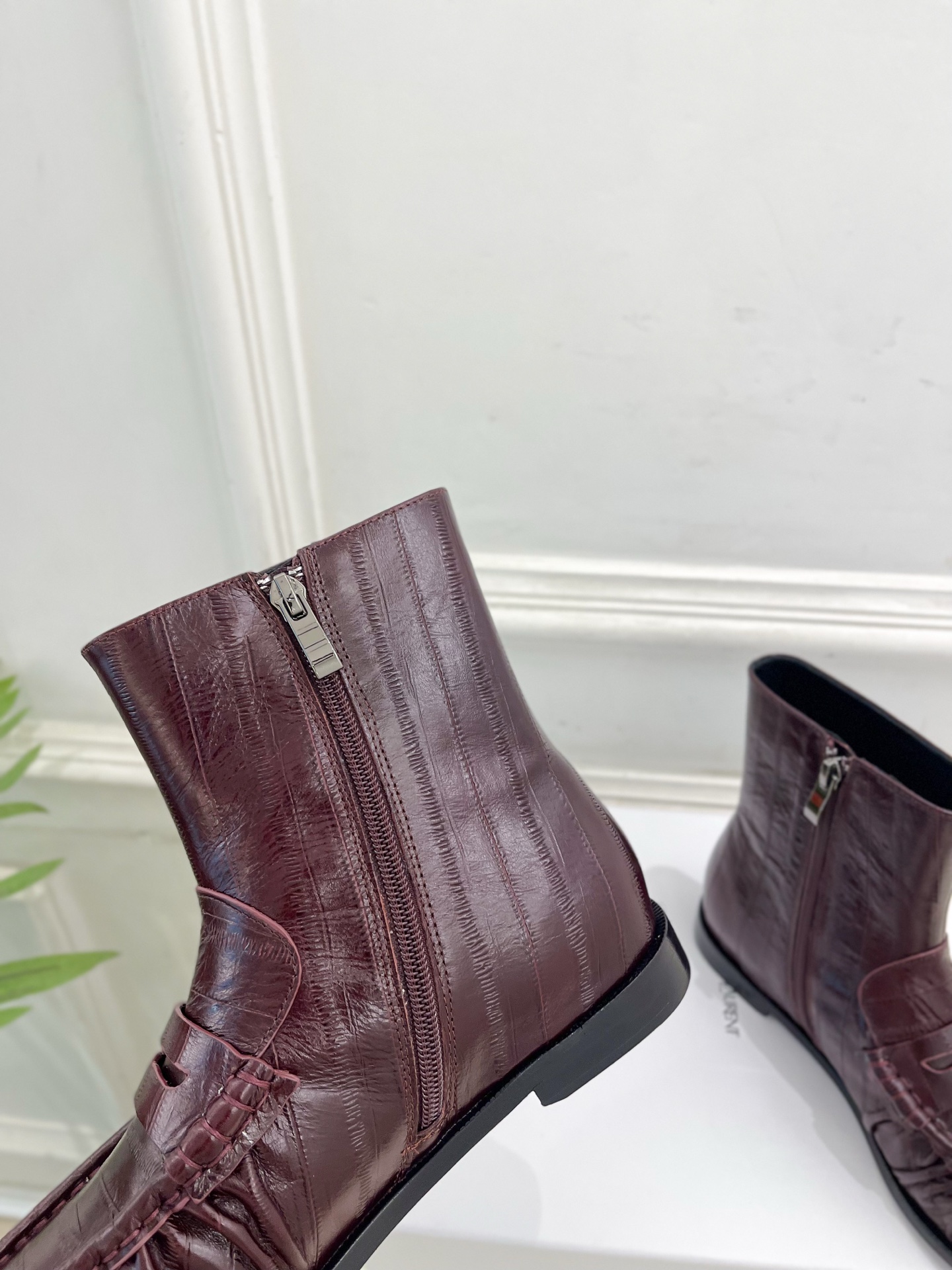 Yves Saint Laurent Wrinkled Loafer Boots - Autumn/Winter 2025 Collection 8 i1760729557789 9685 0 6