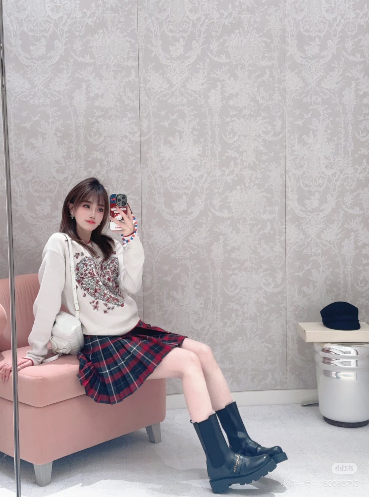 NO:592410,Upper foot matching demonstration, boots, boots19860909上脚搭配示范,靴子,boots,Women's Shoes