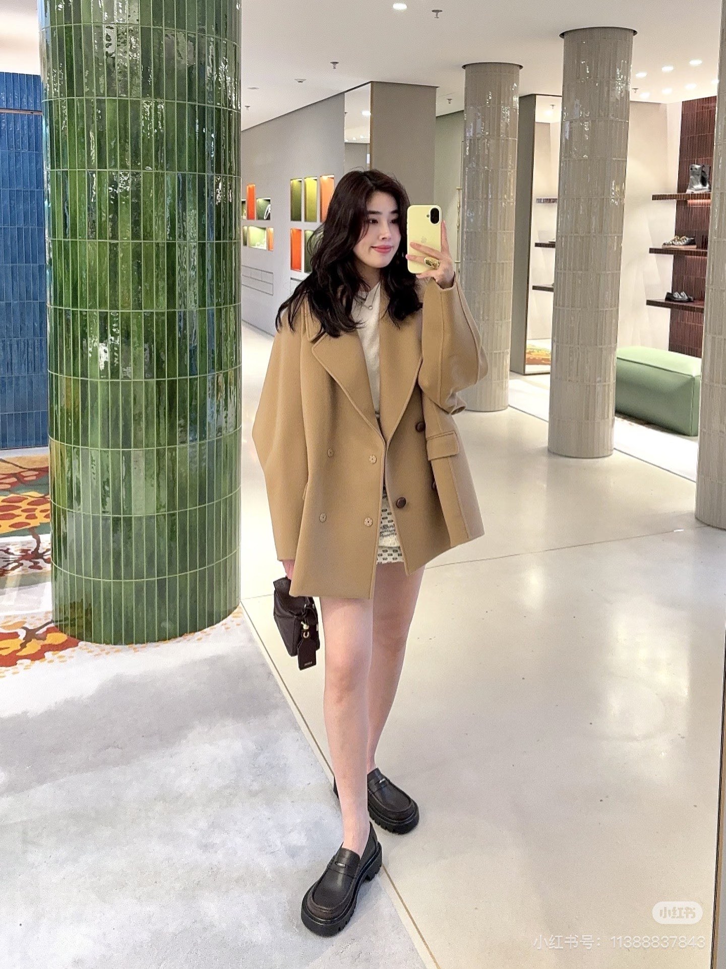 NO:616208,On-foot matching demonstration, loafers, loafers19860909上脚搭配示范,乐福鞋,loafers,Women's Shoes