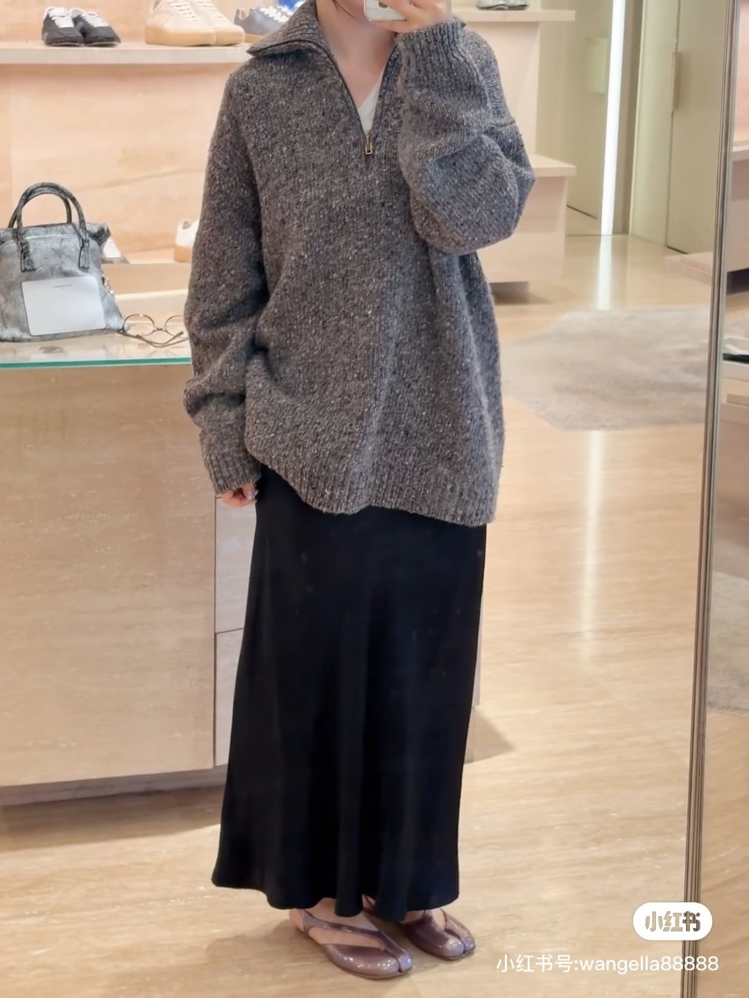 NO:722632,Upper foot matching demonstration, split-toe shoes19860909上脚搭配示范,分趾鞋,Women's Shoes