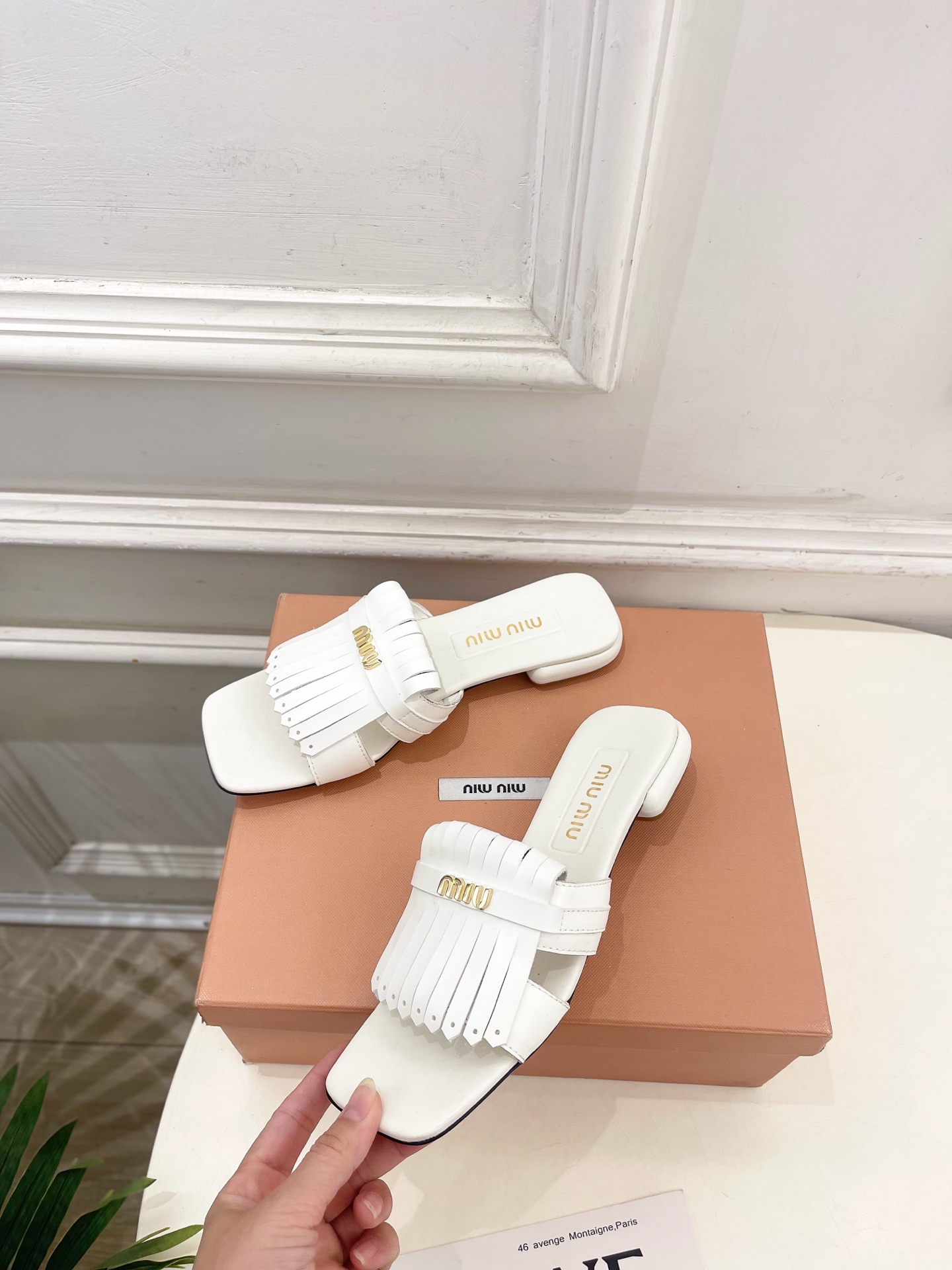 Miu Miu Slide Sandal