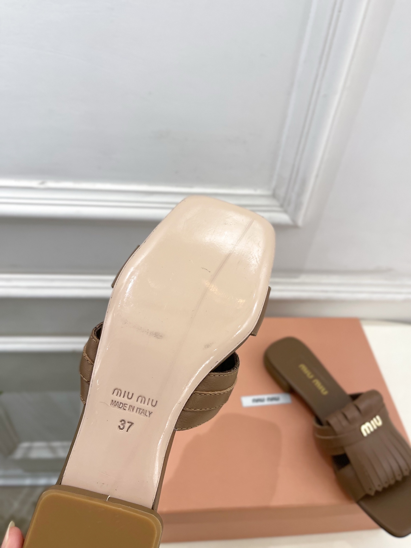 Miu Miu Slide Sandal