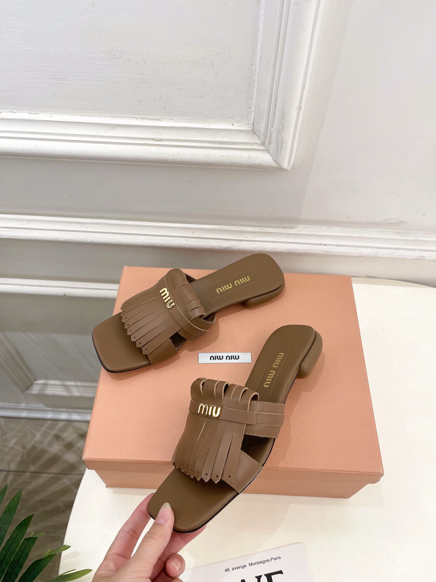 Miu Miu Slide Sandal