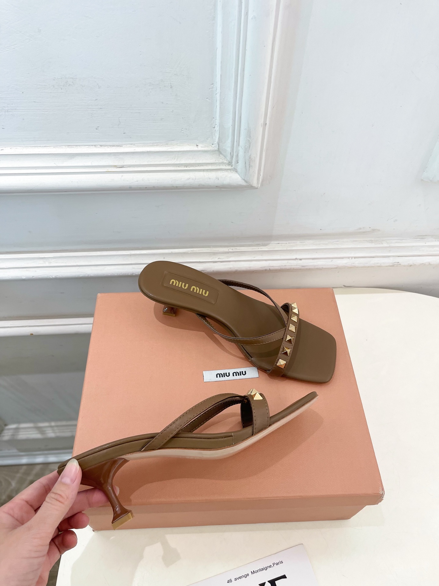 Miu Miu Slide Sandal