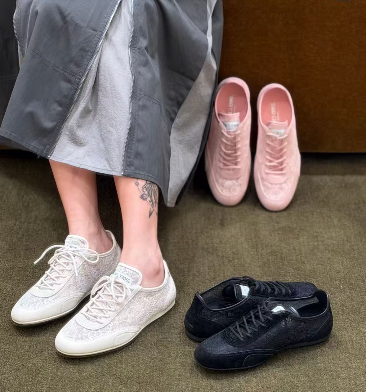NO:787362,On-foot matching demonstration, casual shoes/sports shoes, sneakers19860909上脚搭配示范,休闲鞋/运动鞋,sneakers,Women's Shoes
