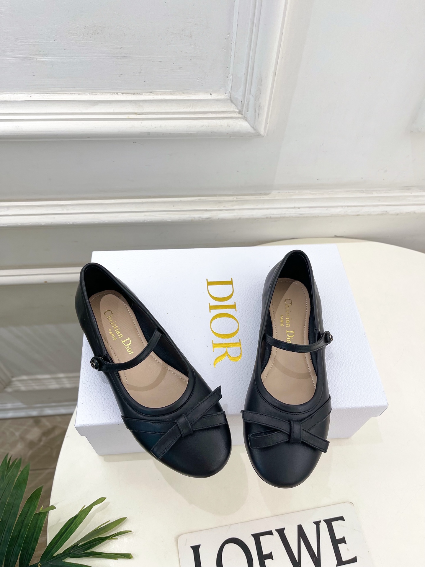Dior |  迪奥  26𝐬𝐬 🧡💚2026春夏新品 顶级版本⚠️专柜主打新款 CD蝴蝶结玛丽珍芭蕾鞋