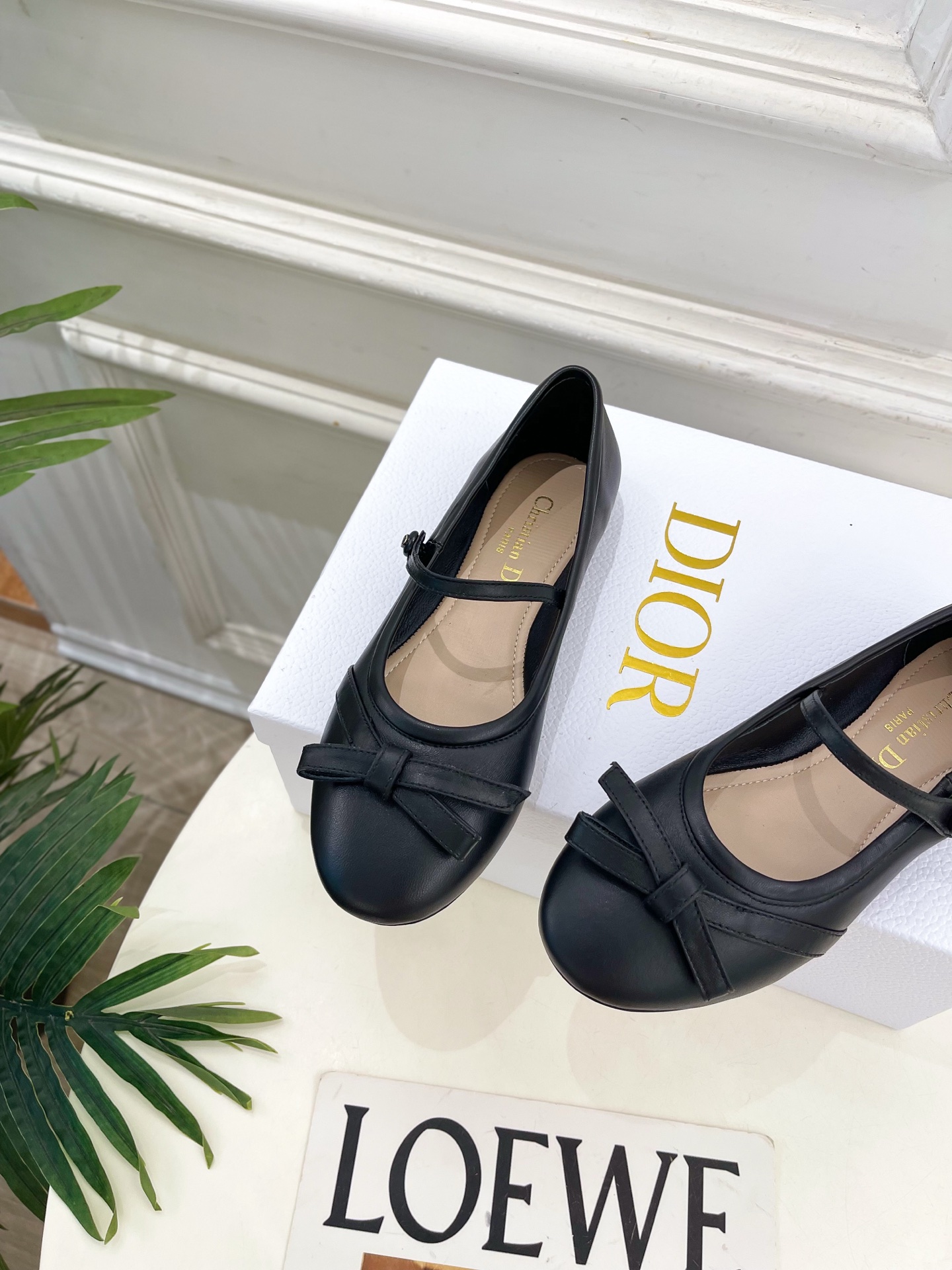 Dior |  迪奥  26𝐬𝐬 🧡💚2026春夏新品 顶级版本⚠️专柜主打新款 CD蝴蝶结玛丽珍芭蕾鞋